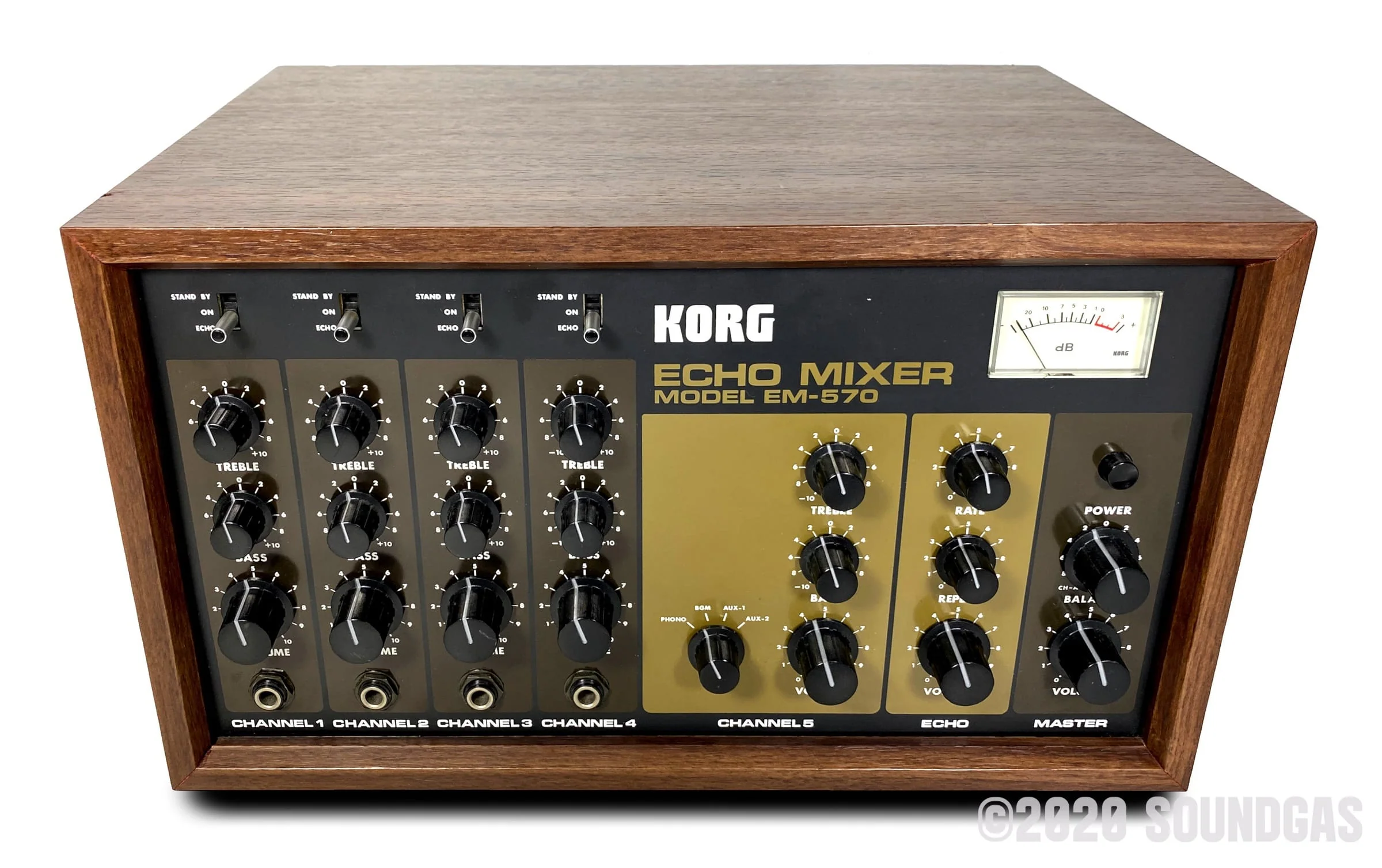 Korg EM-570 Echo Mixer - Image 7