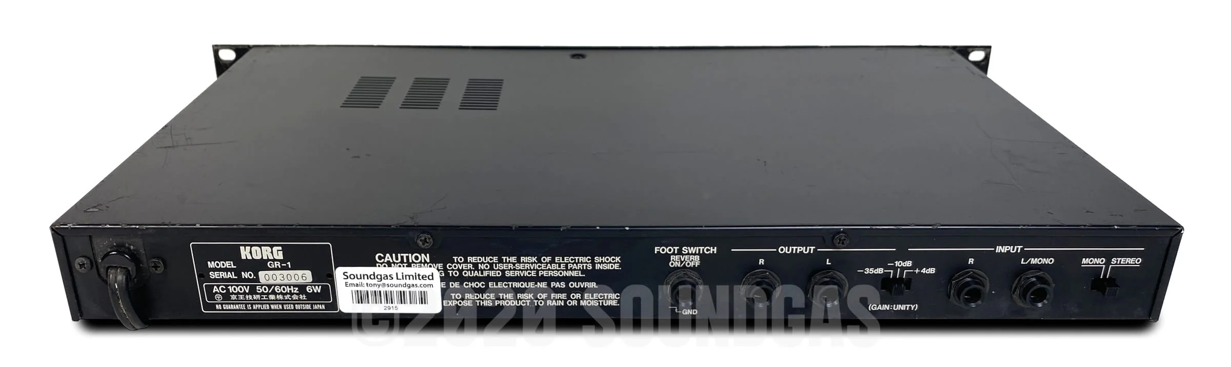 Korg GR-1 Gated Reverb - Image 5