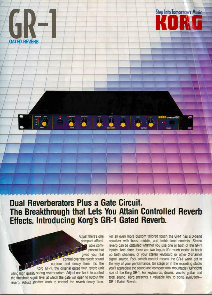 Korg GR-1 Gated Reverb - Image 7