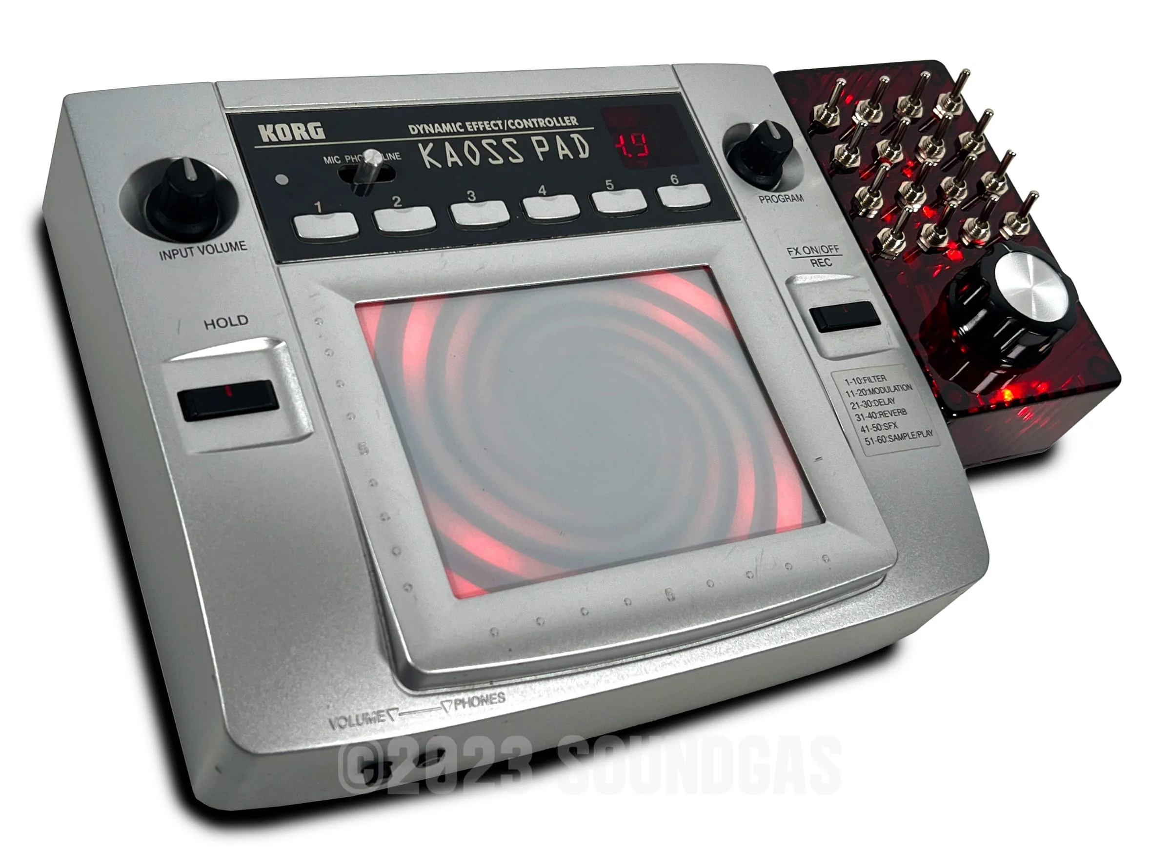 Korg Kaoss Pad KP-1 Circuitbent - Image 4