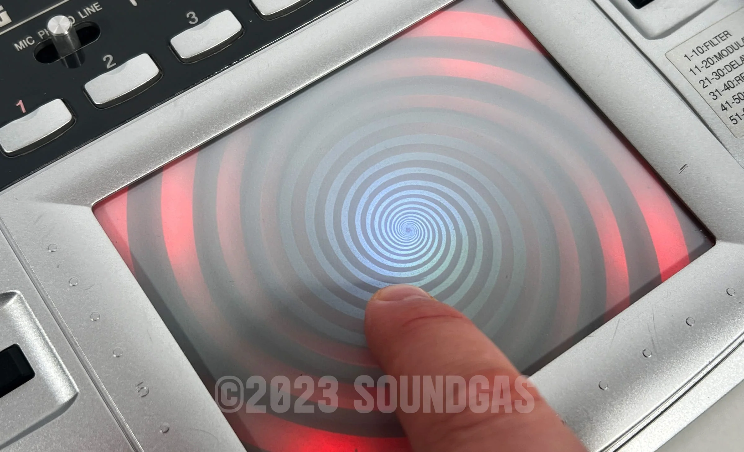 Korg Kaoss Pad KP-1 Circuitbent - Image 5