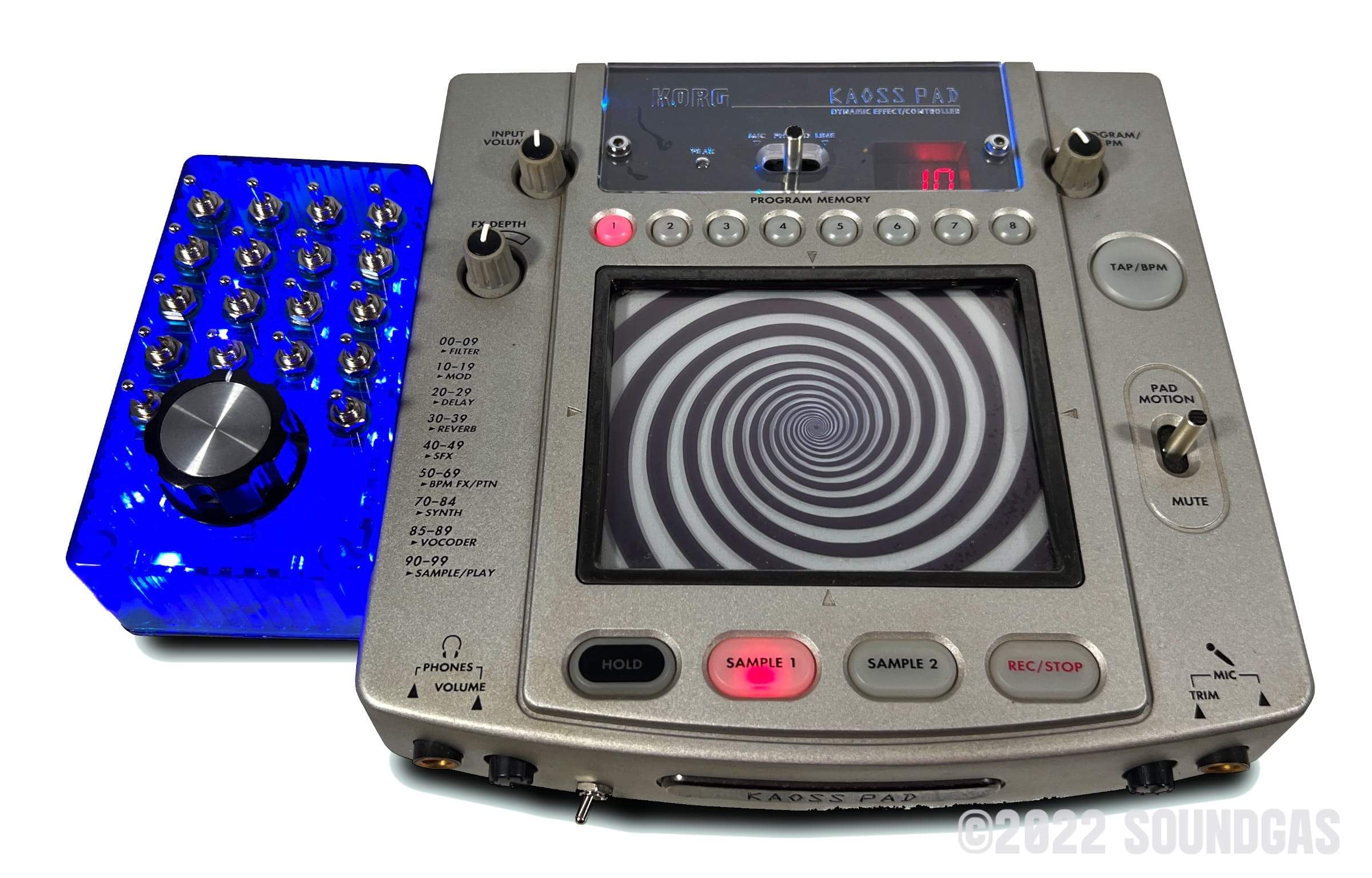 Korg Kaoss Pad KP-2 Circuitbent - Image 13