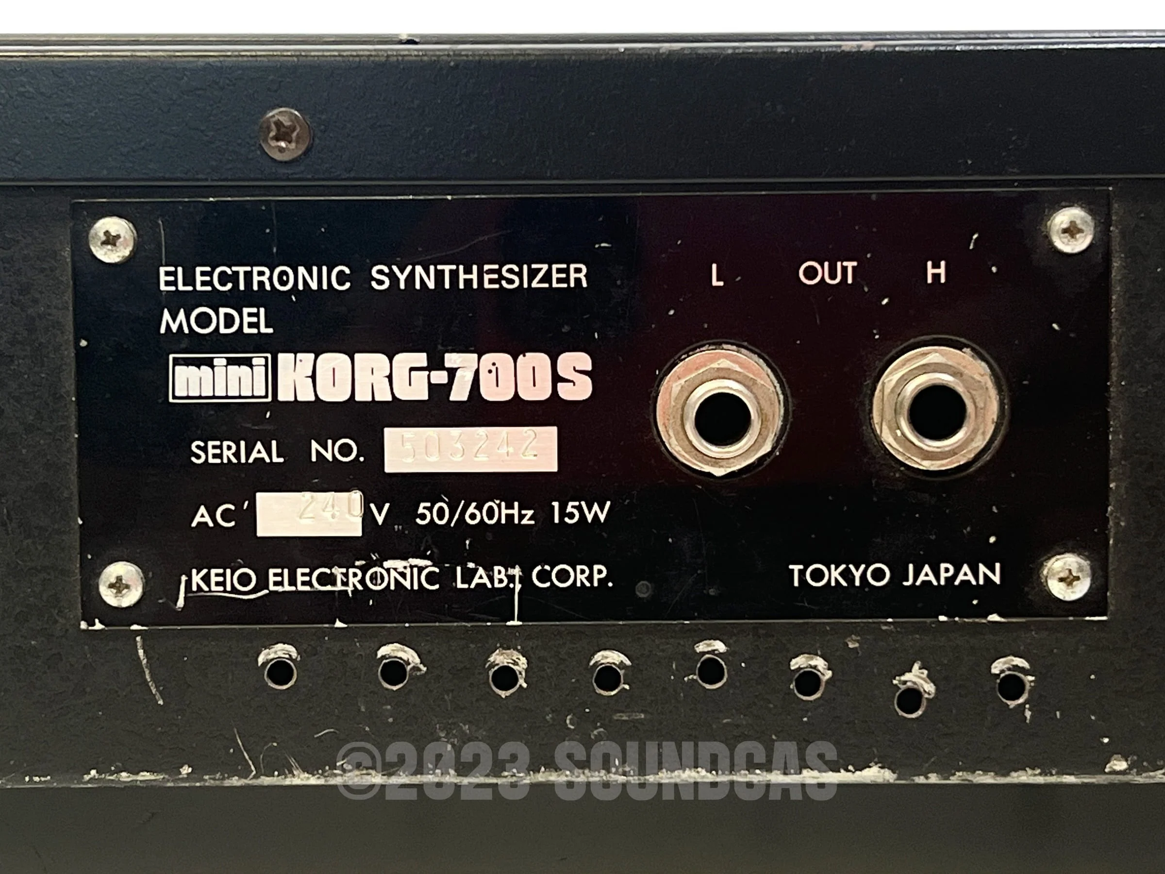 Korg miniKORG-700S + Kenton CV/Gate - Image 6