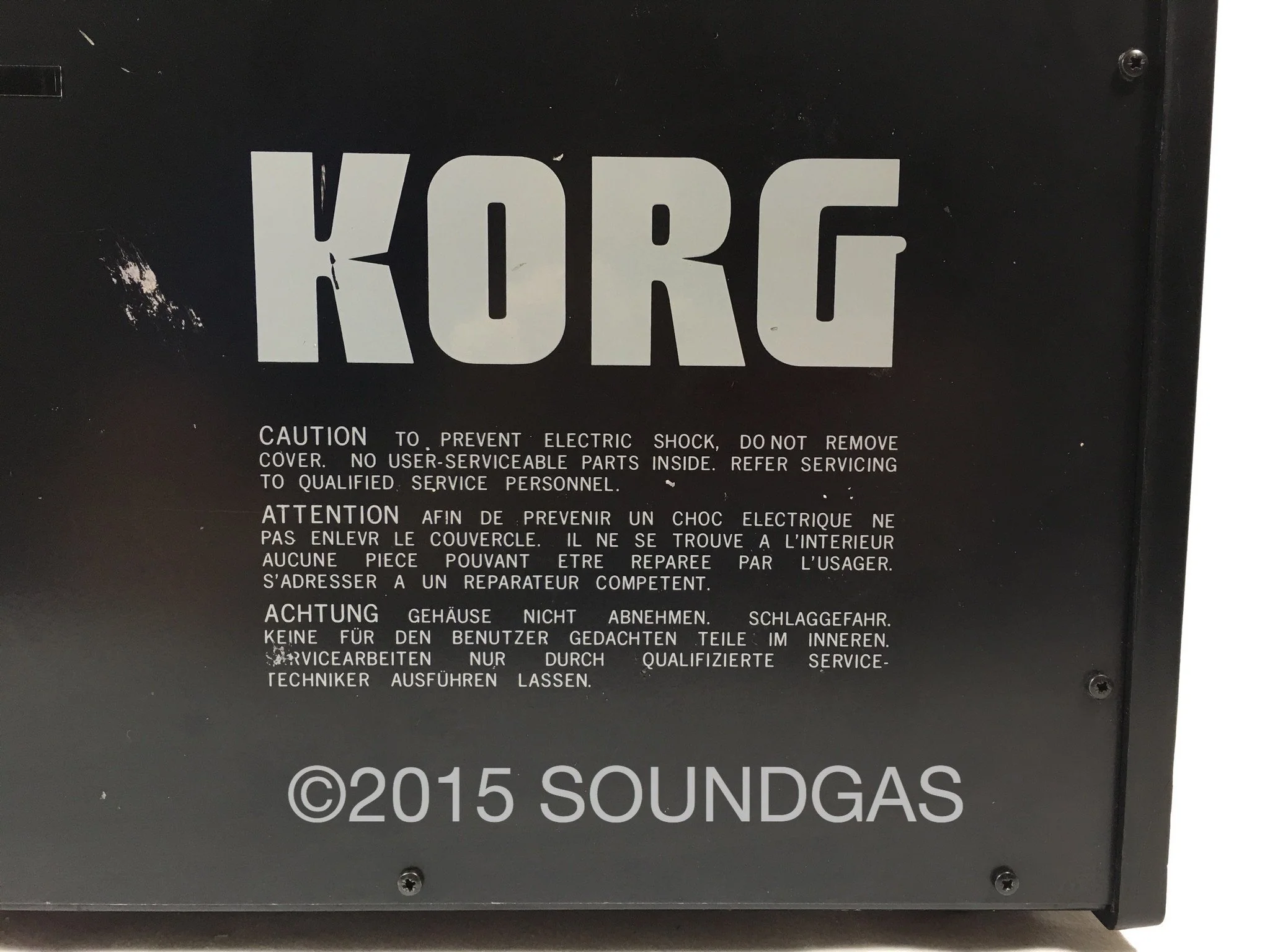 KORG MS-10 240v - Image 12