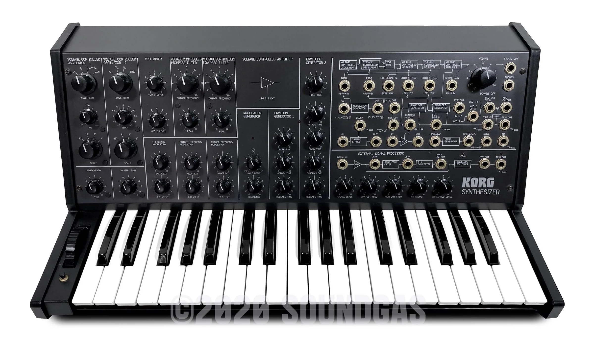 Korg MS-20 Mark 1 - cased - Image 2