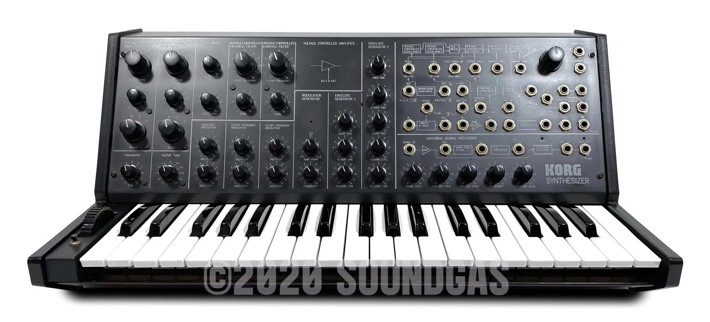 Korg MS-20 Mark 1 - cased - Image 3