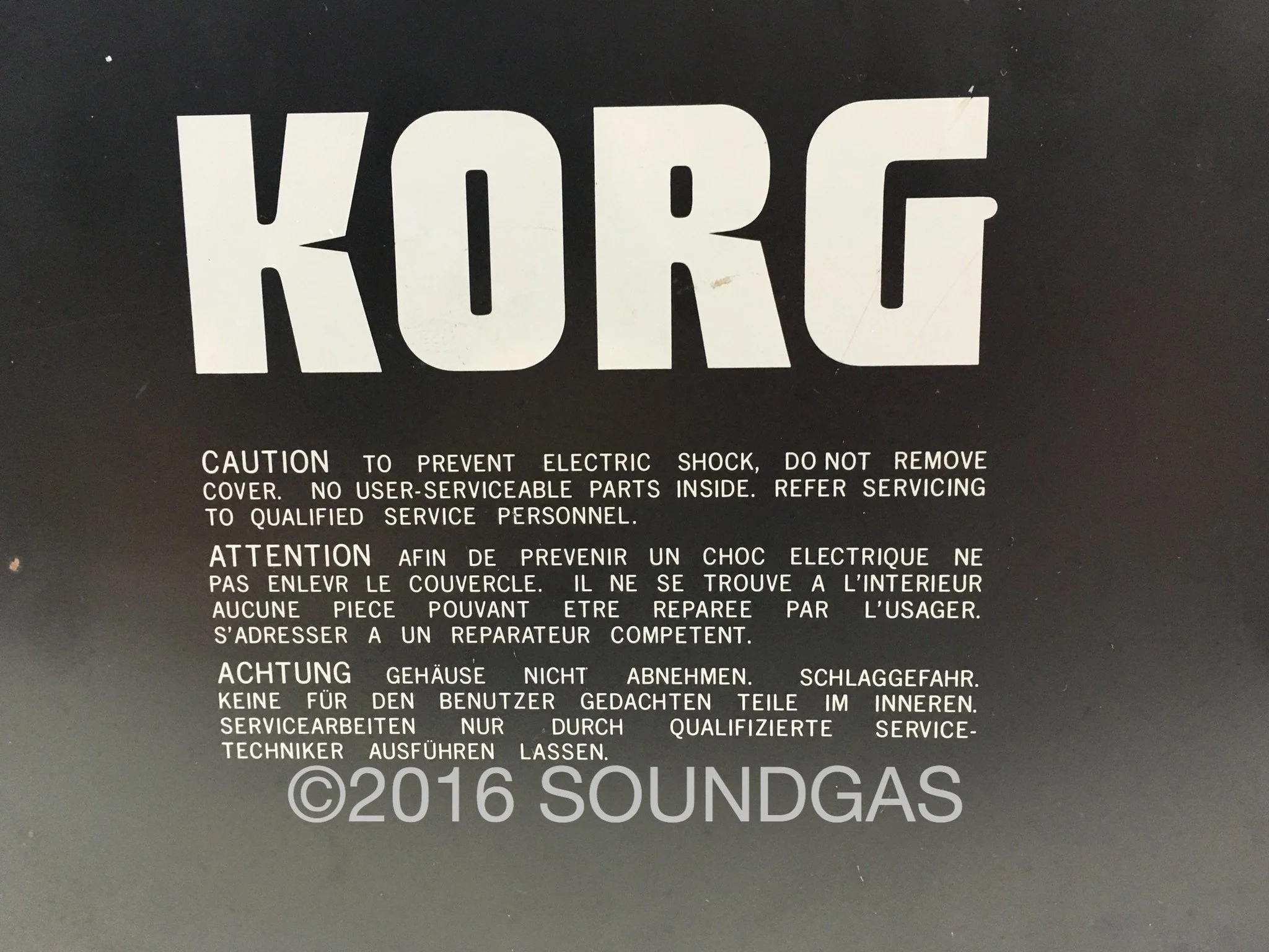Korg MS-20 Mk1 240v - Image 10