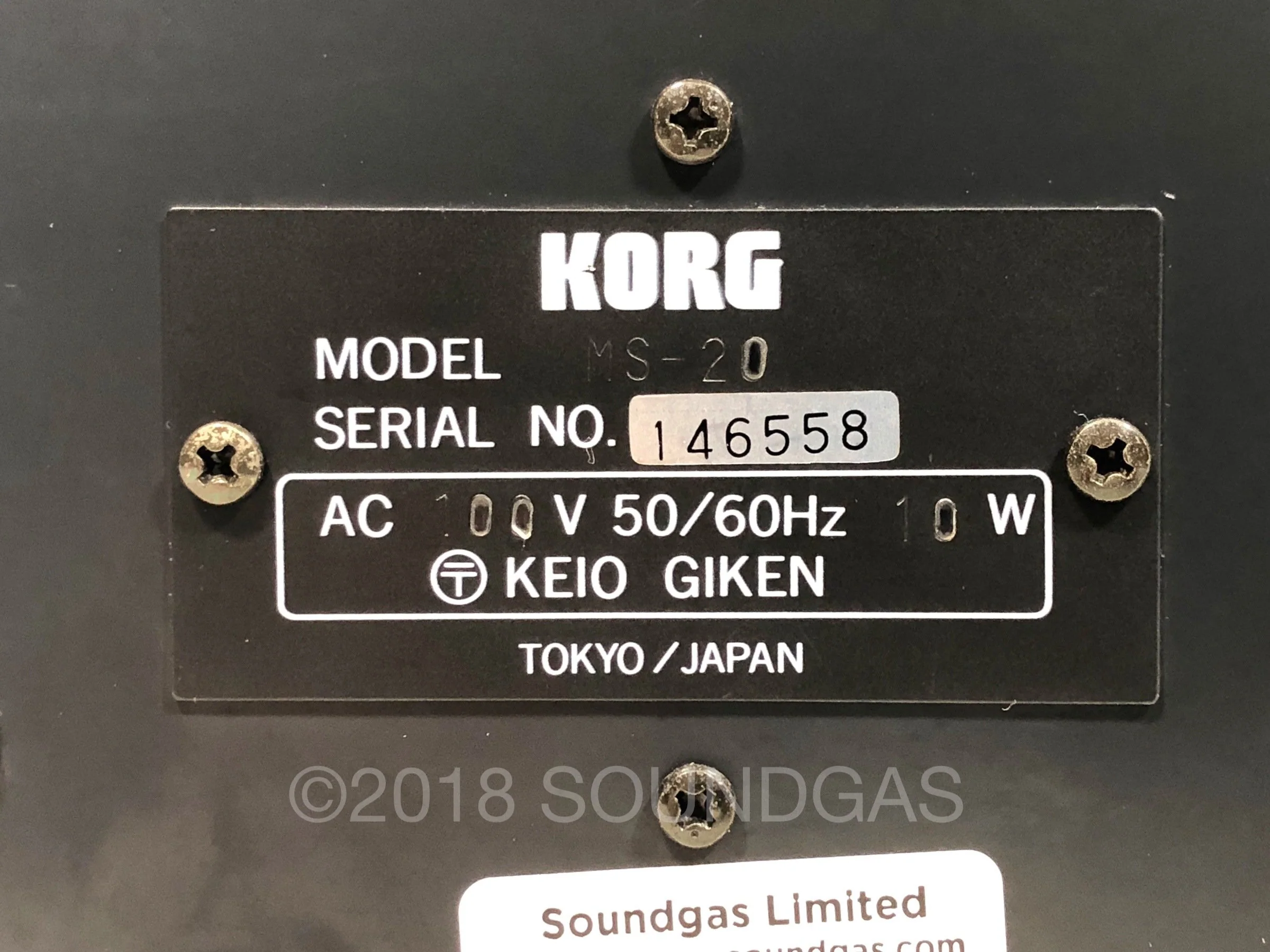 Korg MS-20 - Near Mint/Boxed - Image 10
