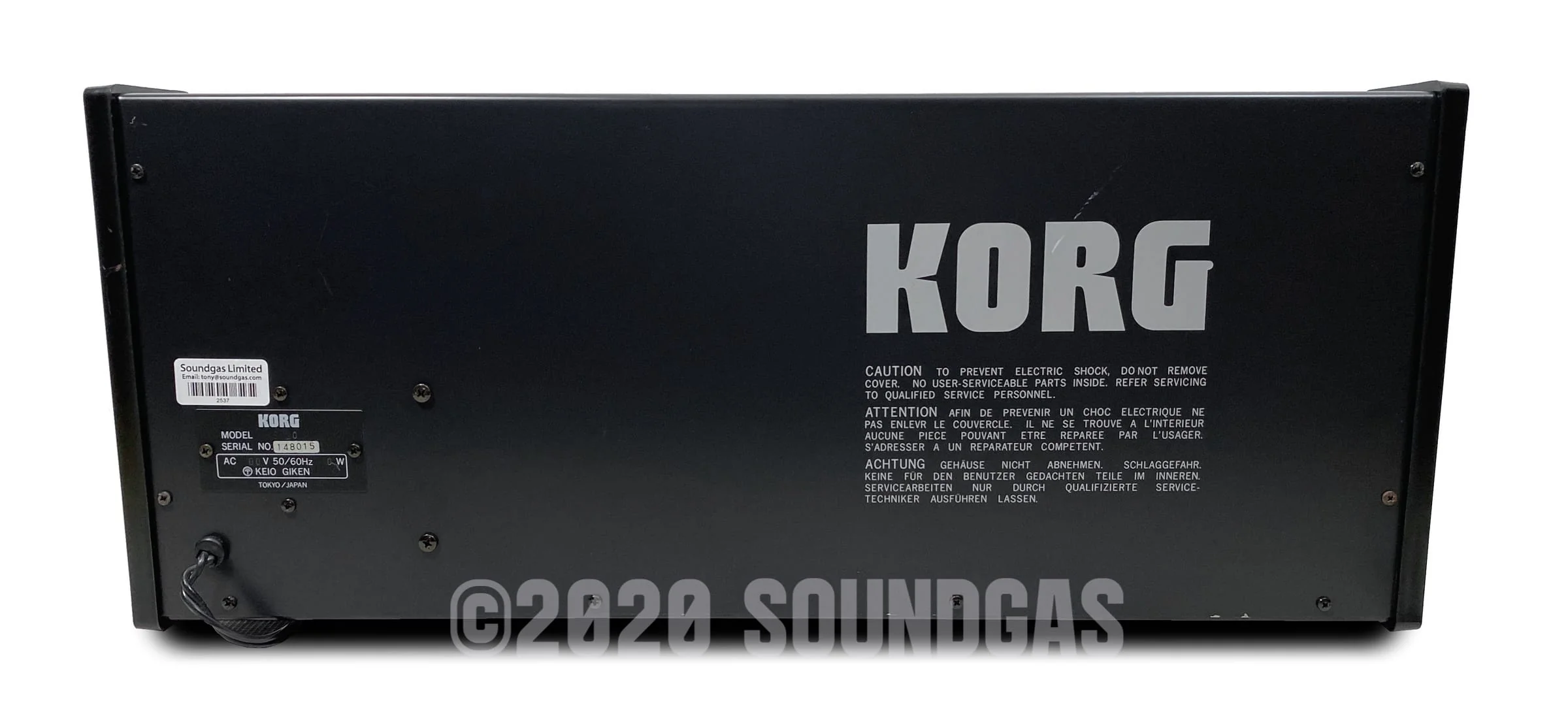 Korg MS-20 - Near Mint & Cased - Image 8