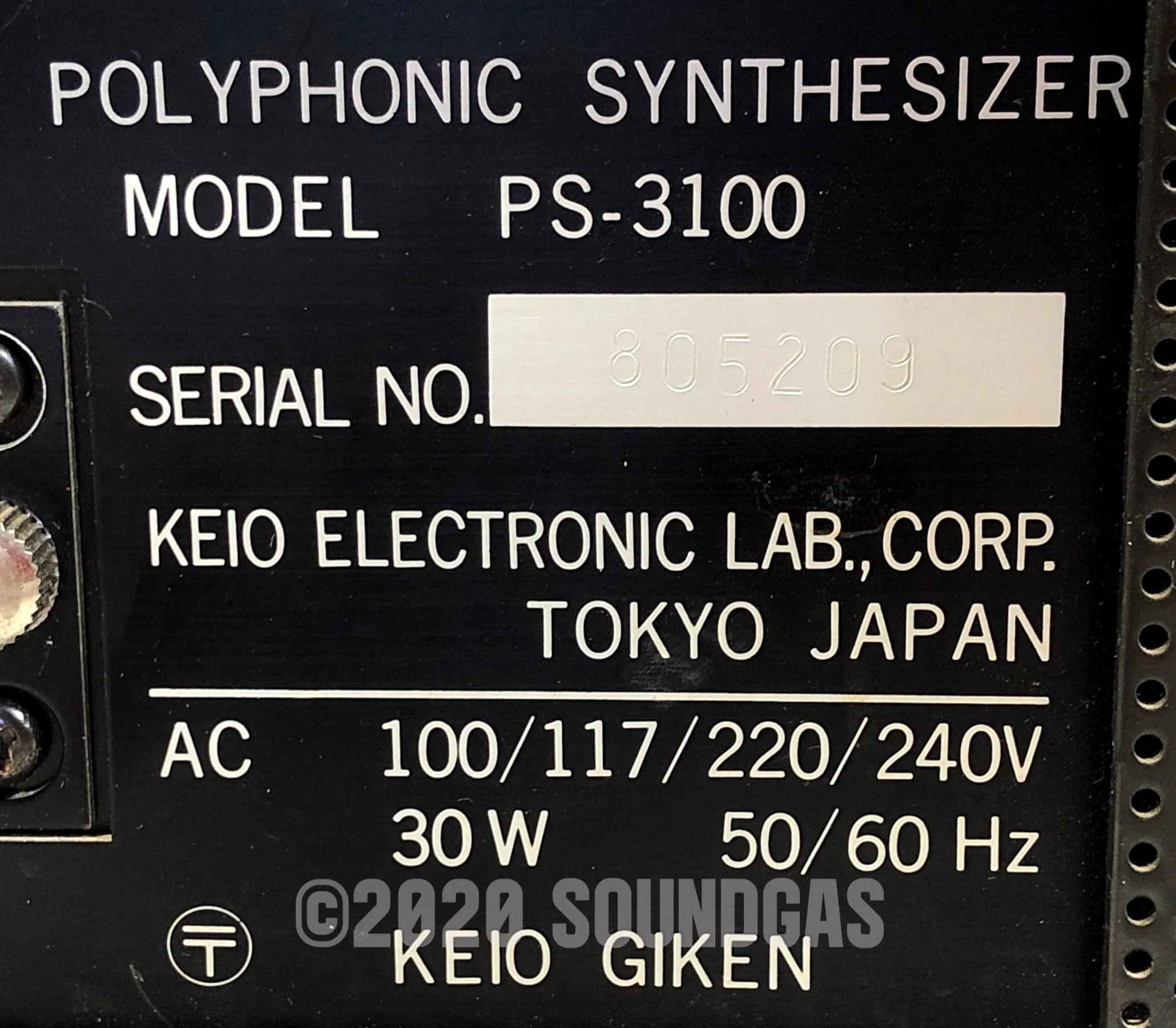 Korg PS-3100 Polyphonic Synthesizer - Image 10