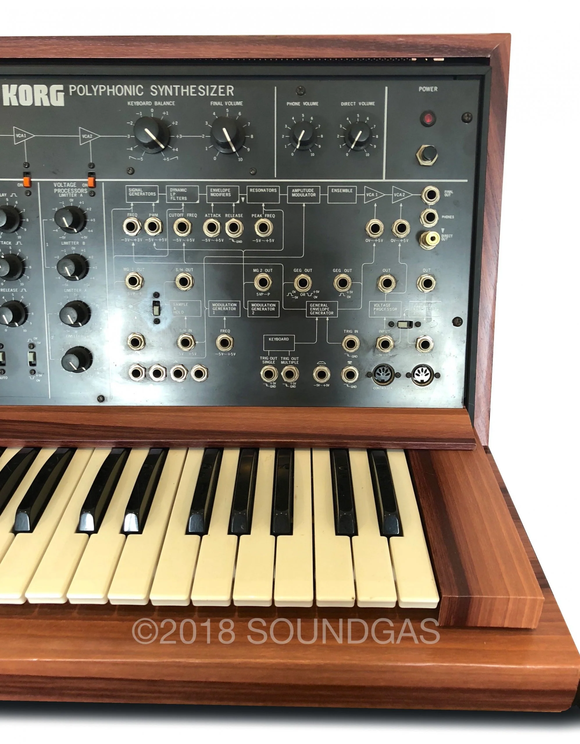 Korg PS-3100 Polyphonic Synthesizer with Kenton Midi - Image 5