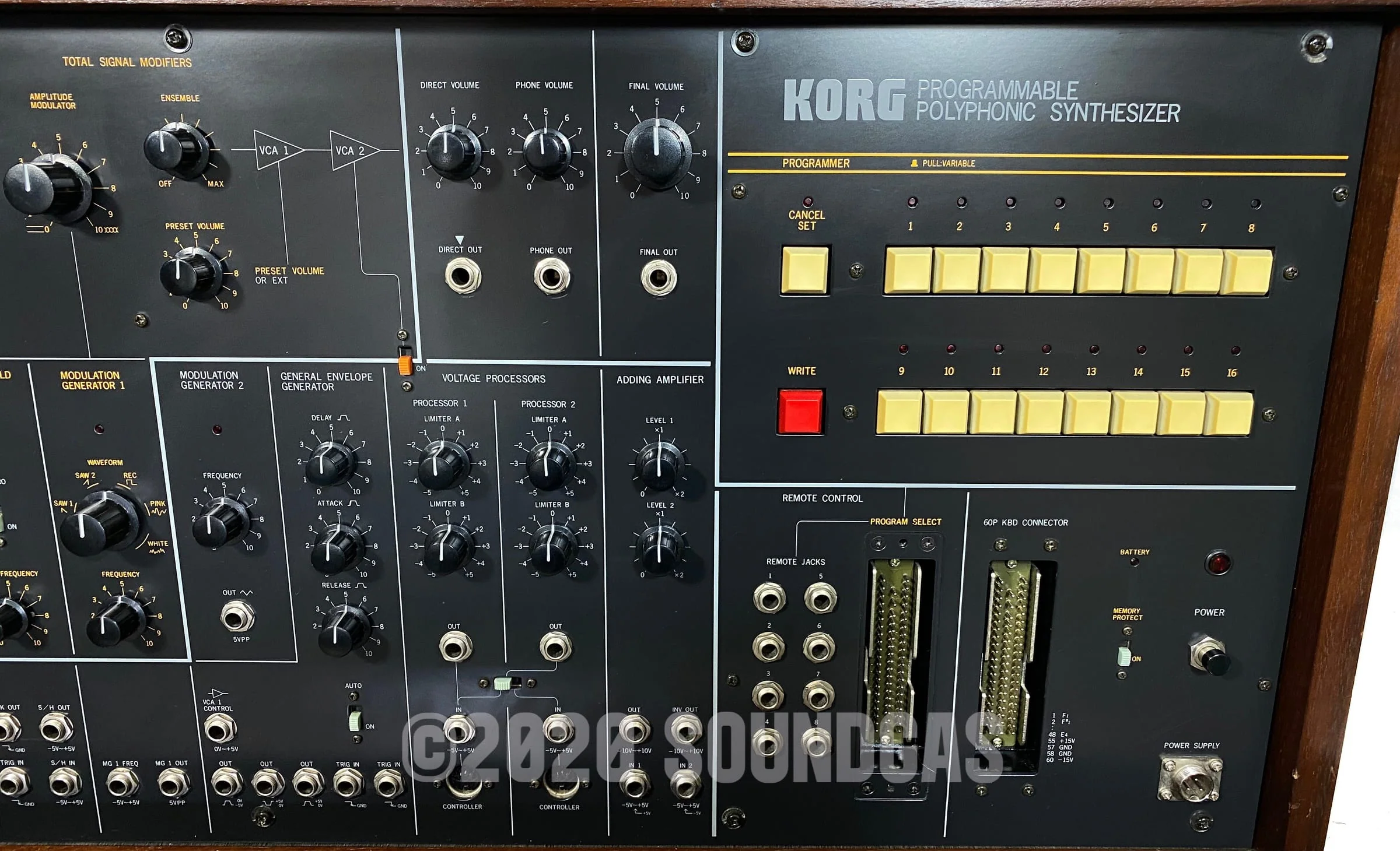 Korg PS-3200 Polyphonic Synthesizer - Image 6