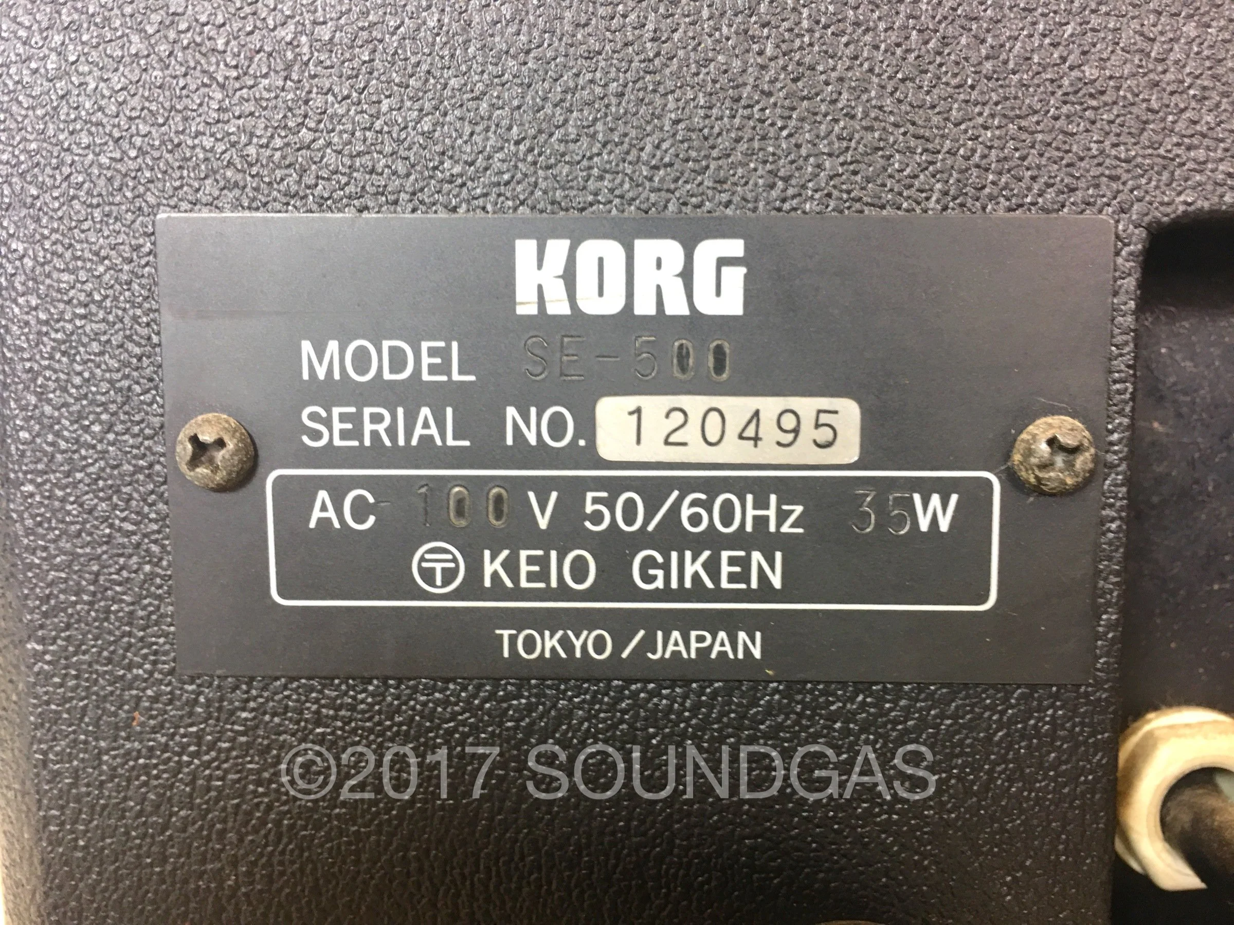 Korg SE-500 Stage Echo - Image 5
