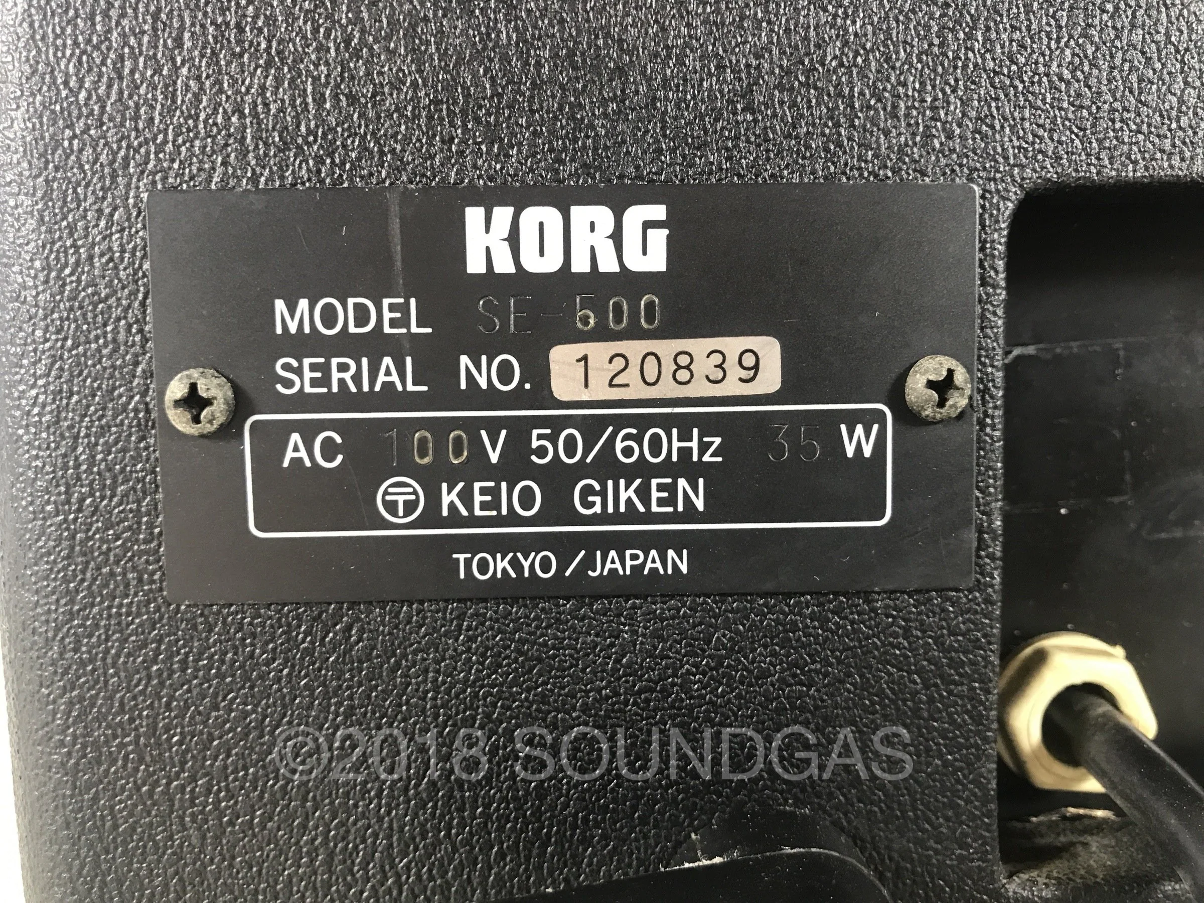 Korg SE-500 Stage Echo - Image 3