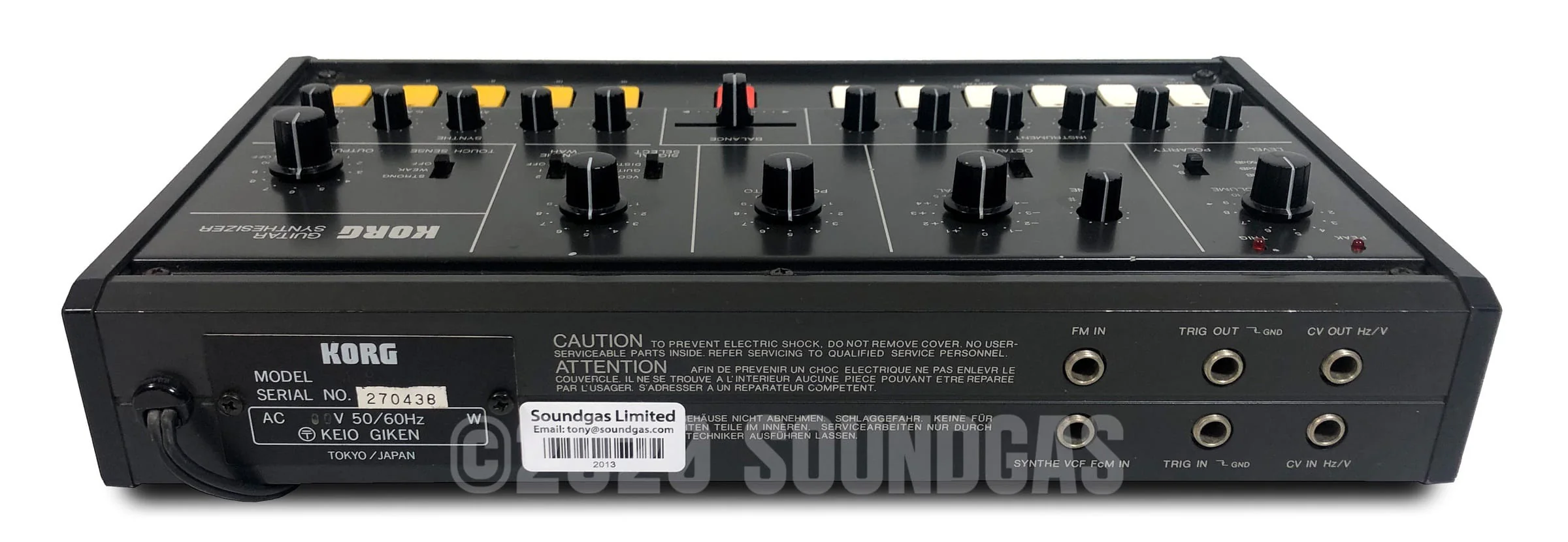 Korg X-911 Guitar Synthesizer - Image 5