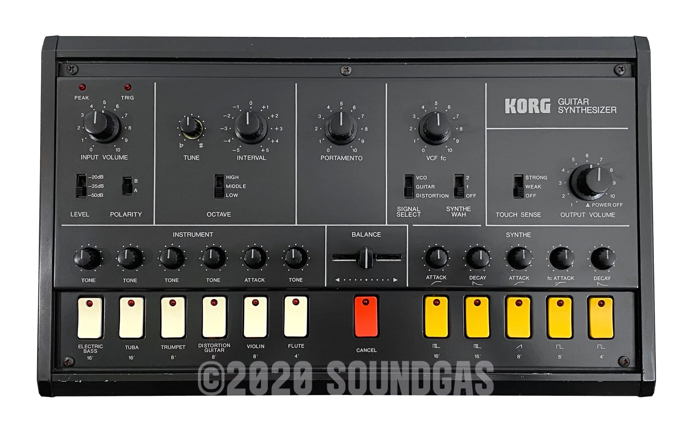 Korg X-911 Guitar Synthesizer - Image 2