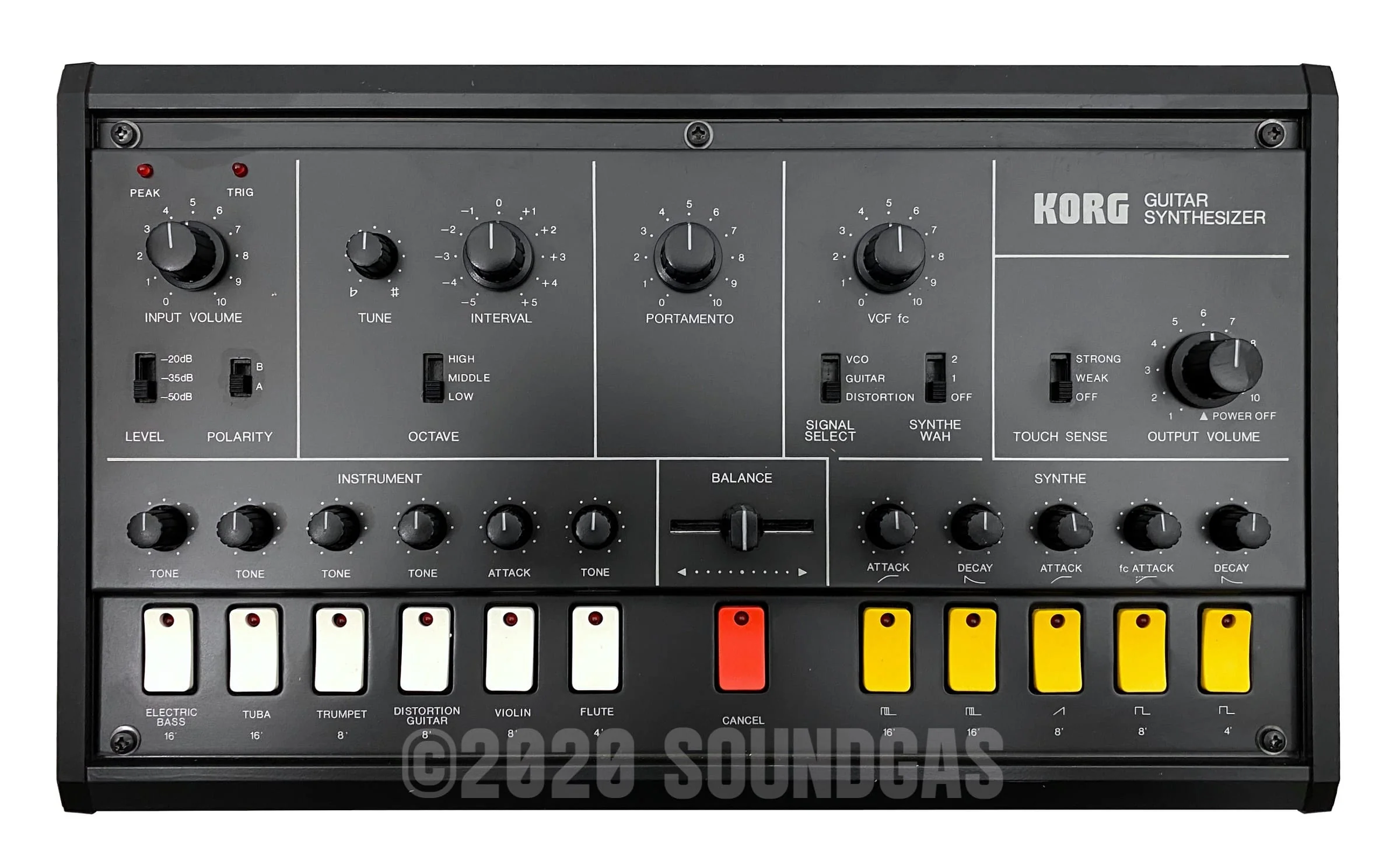 Korg X-911 Guitar Synthesizer - Image 3