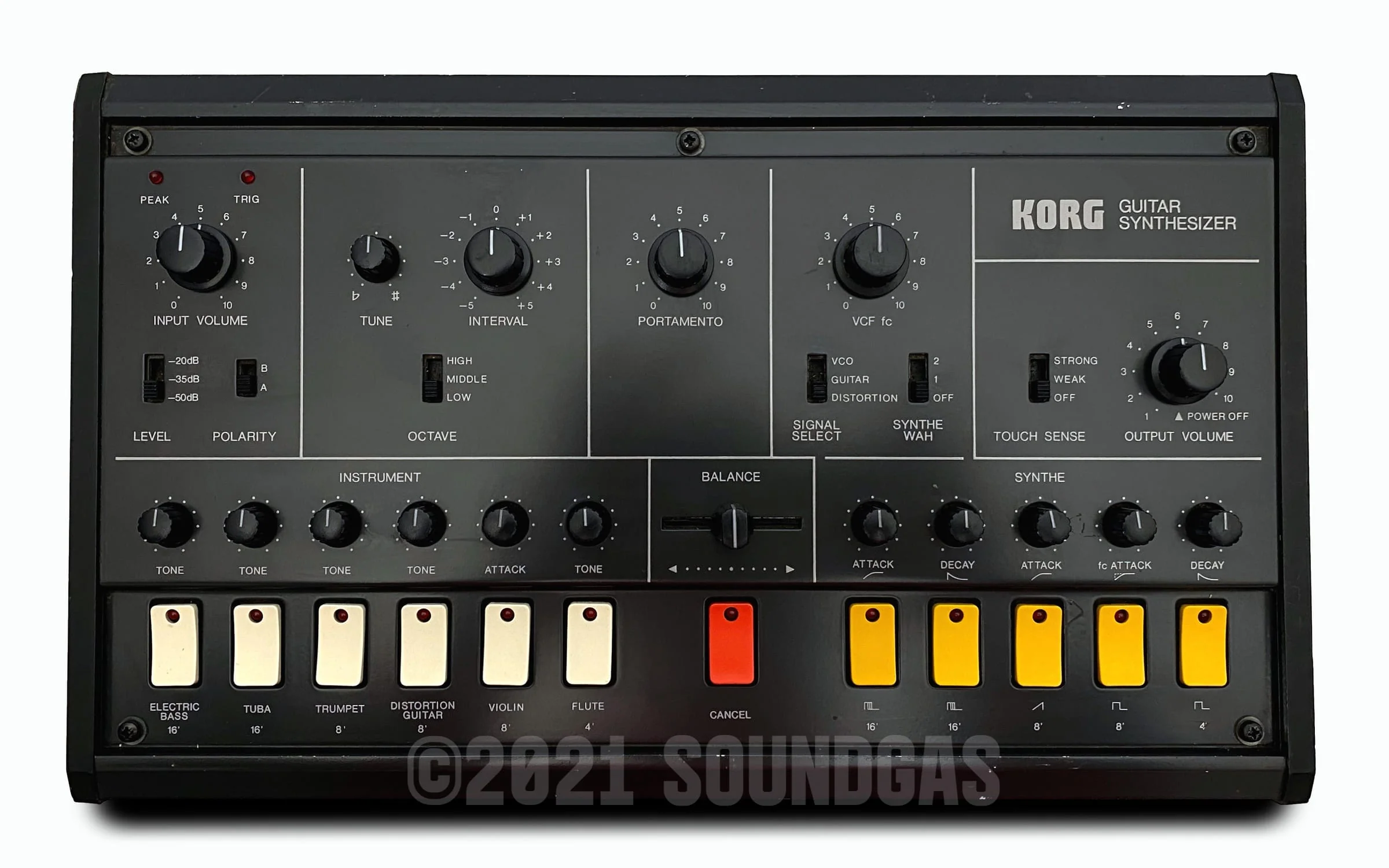 Korg X-911 Guitar Synthesizer - Image 2