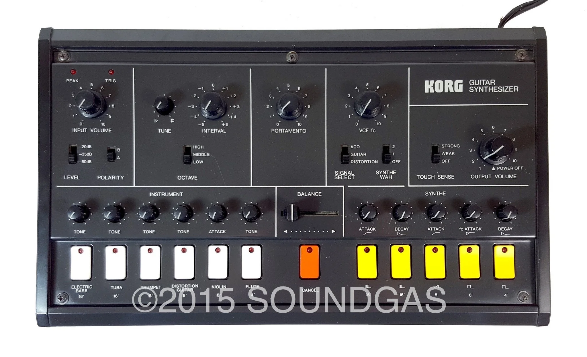 KORG X-911 GUITAR SYNTHESIZER - Image 2