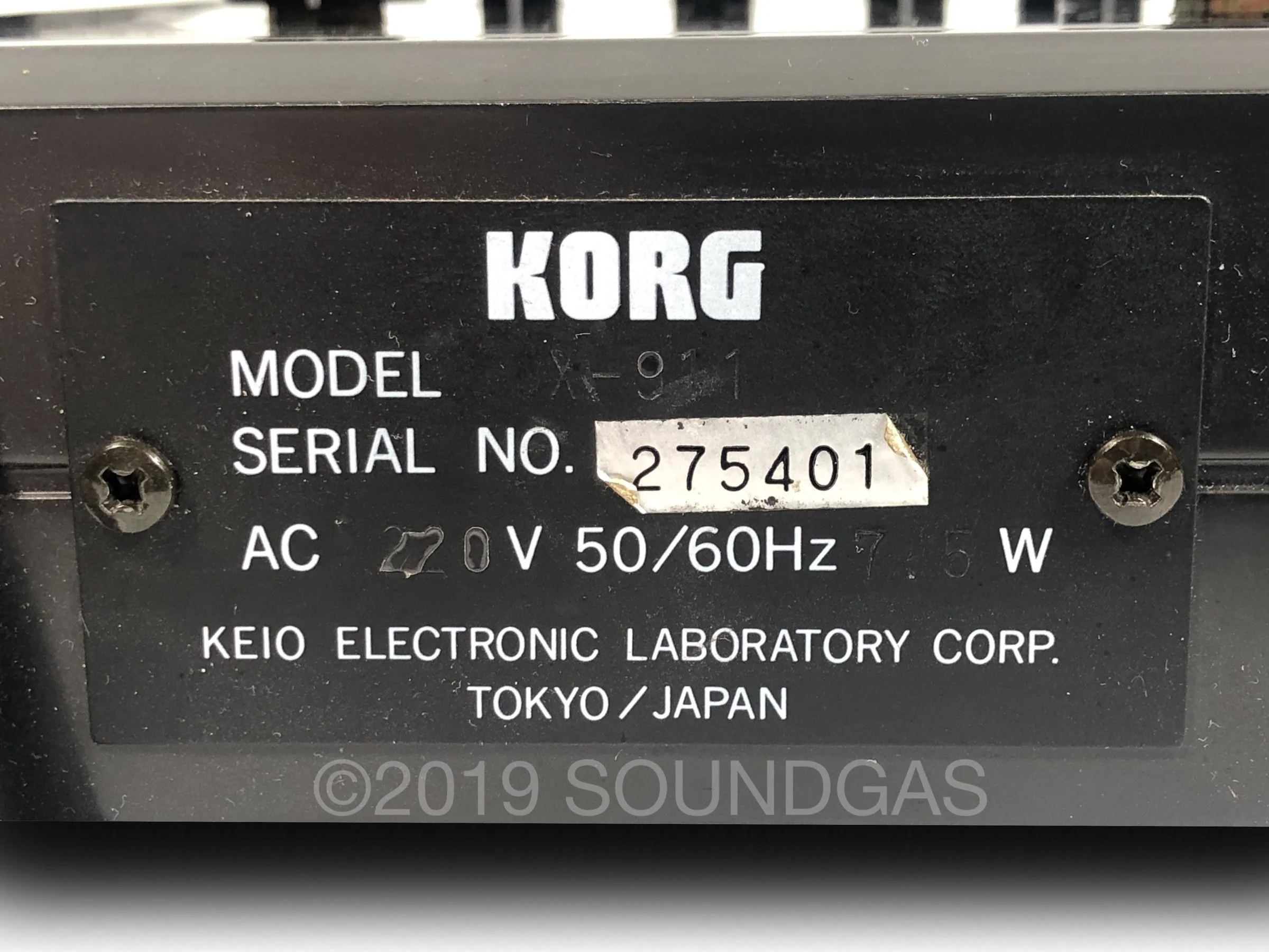 Korg X-911 Guitar Synthesizer - Image 6