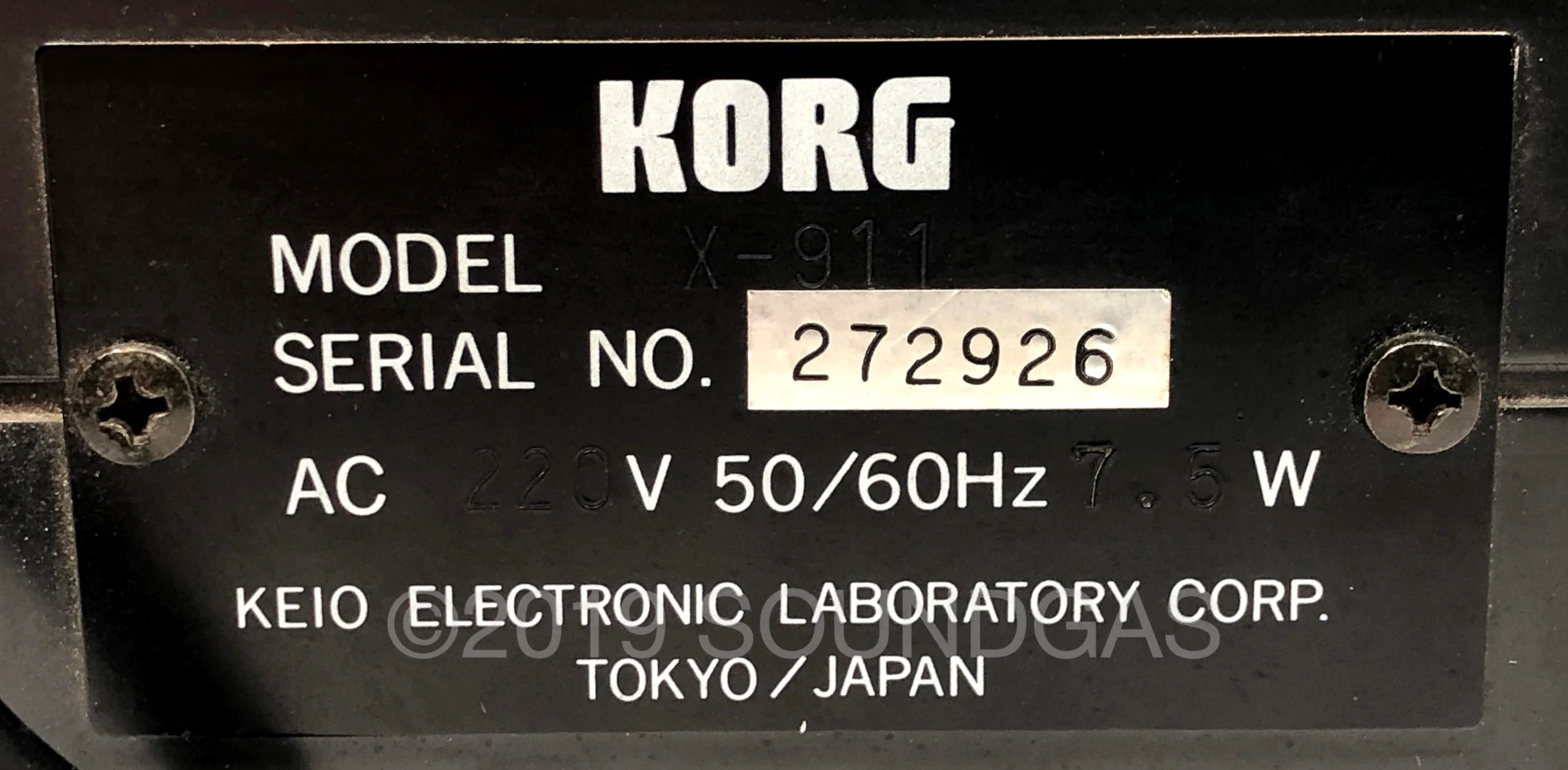 Korg X-911 Guitar Synthesizer - Image 6