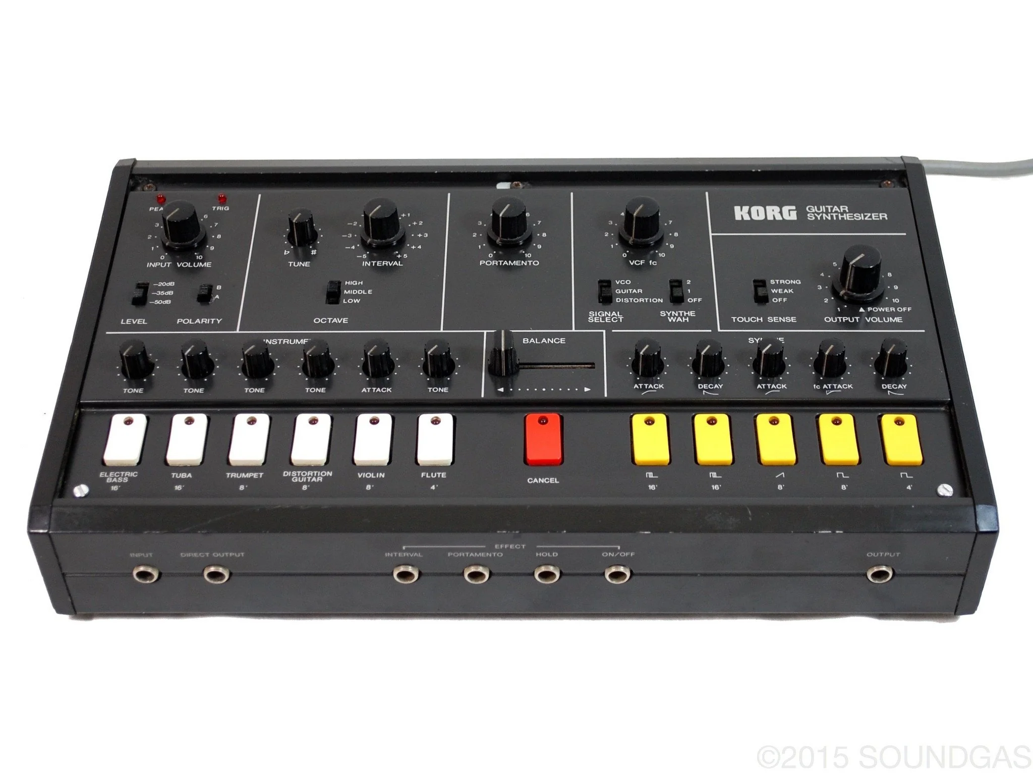KORG X-911 GUITAR SYNTHESIZER