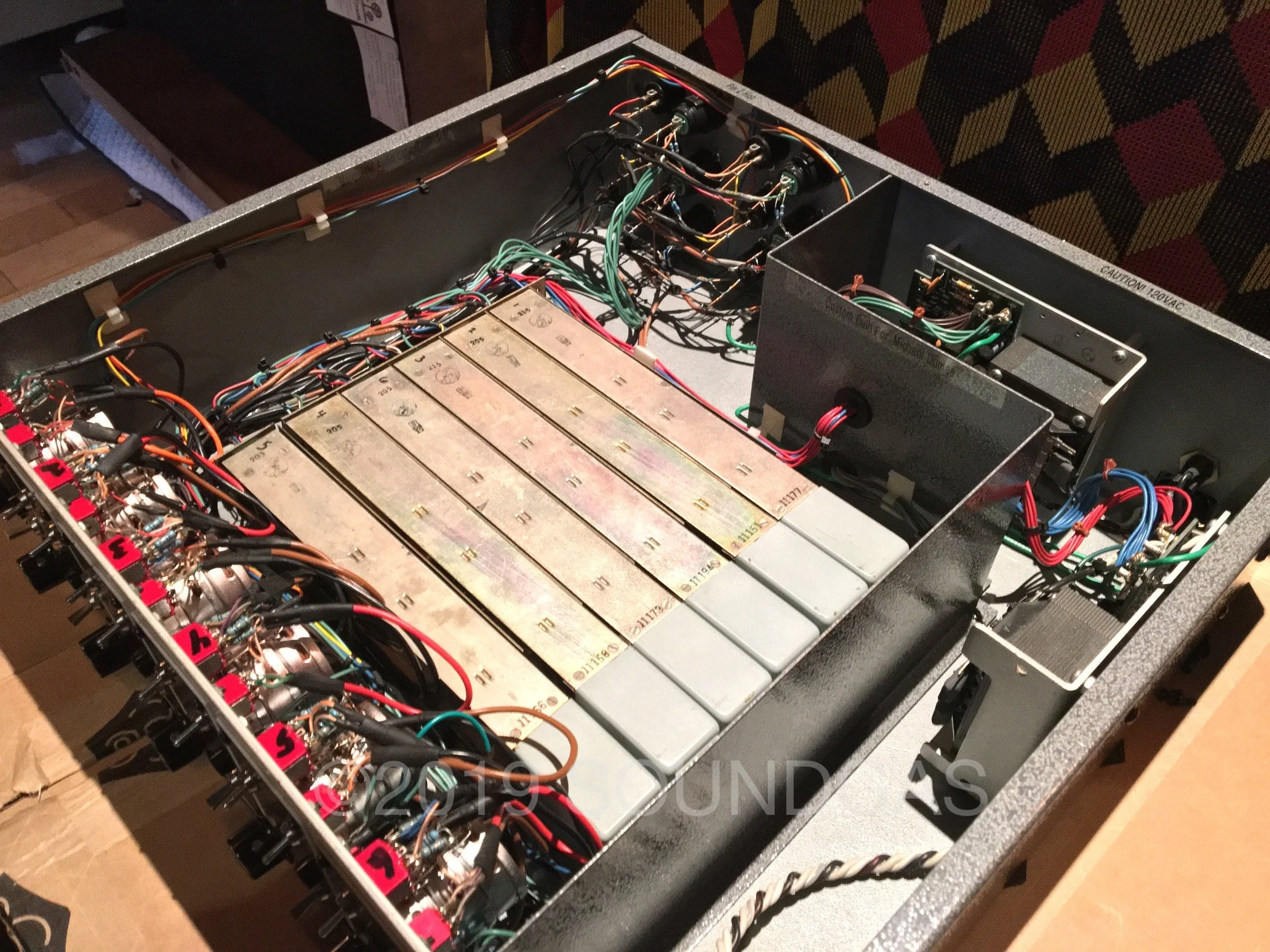 Langevin AM16 x 6 preamps in Marquette Audio Rack - Image 13