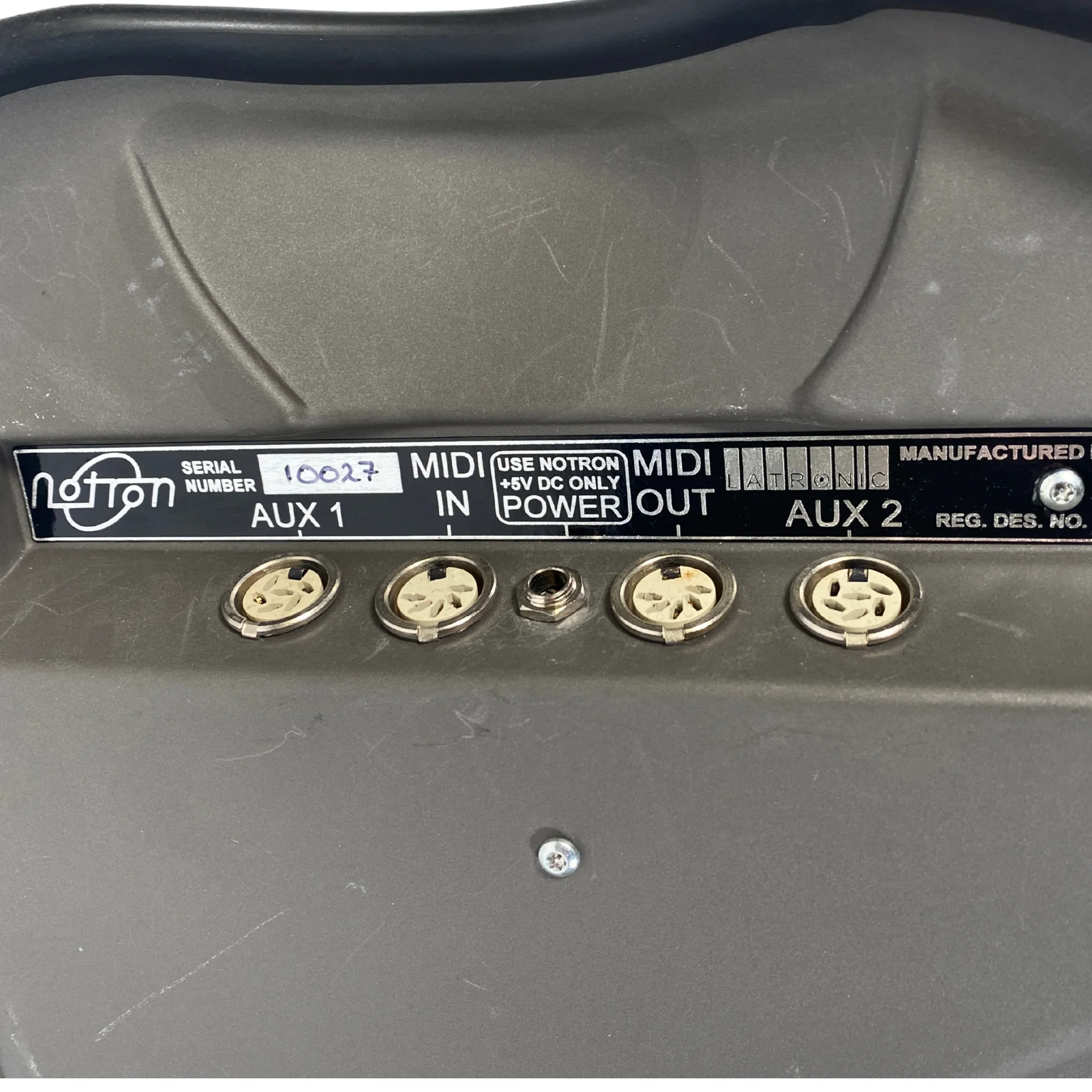 Latronic Notron MIDI Step Sequencer - SN 10027 - Image 6