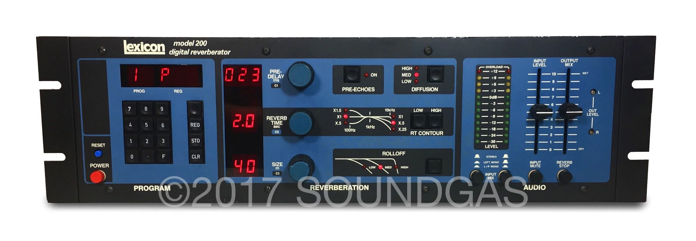 Lexicon Model 200 Digital Reverberator - Image 2