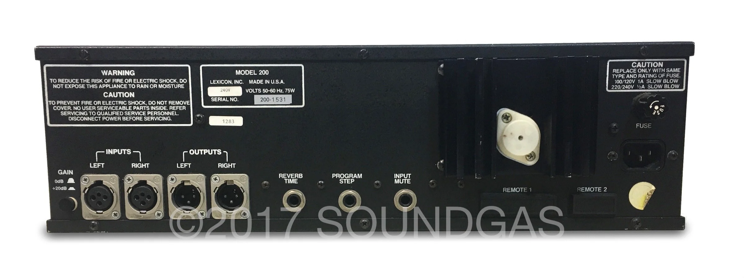 Lexicon Model 200 Digital Reverberator - Image 4