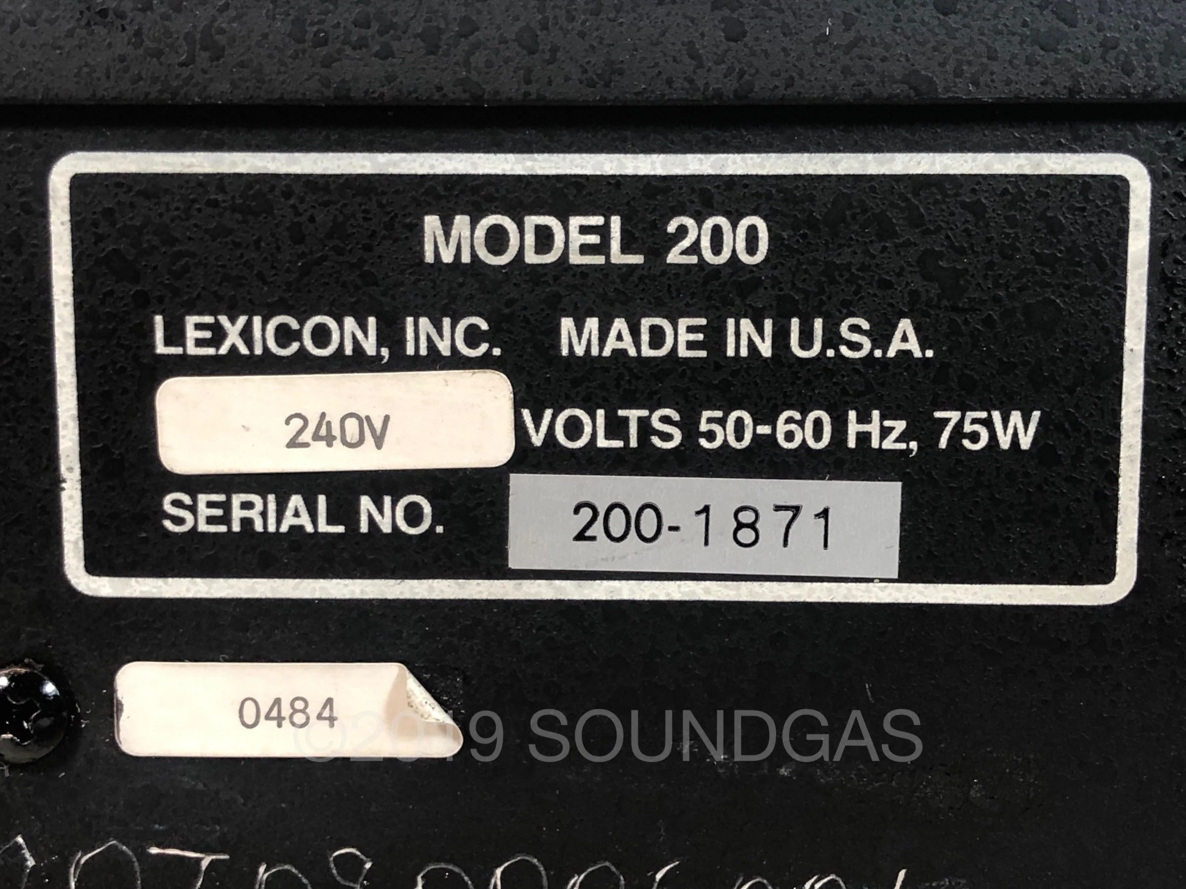 Lexicon Model 200 Digital Reverberator - Image 6