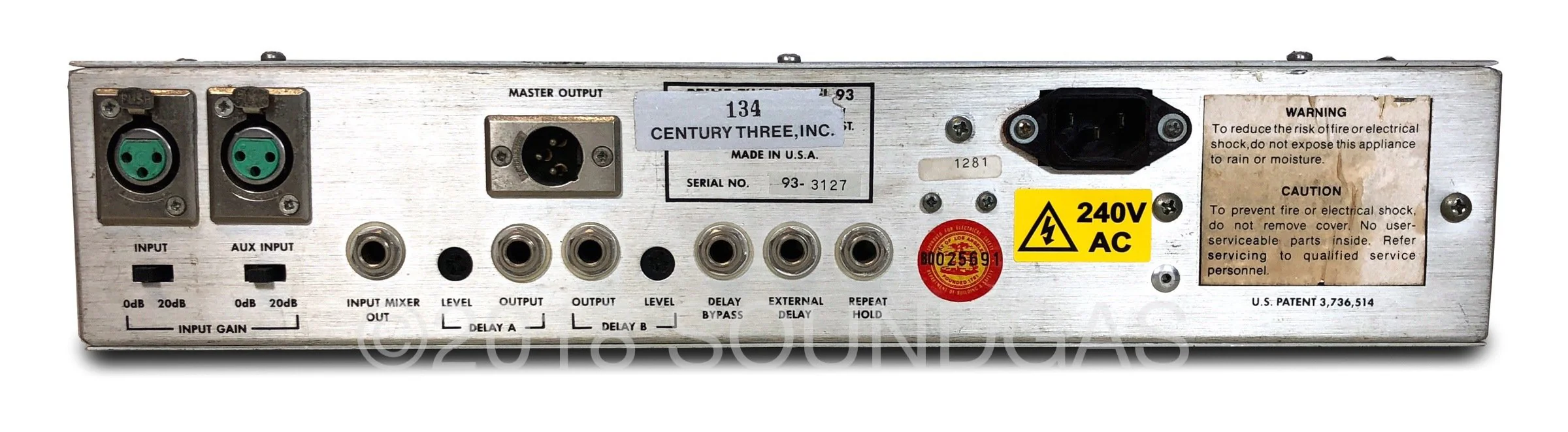 Lexicon Prime Time Model 93 Digital Delay - Image 5