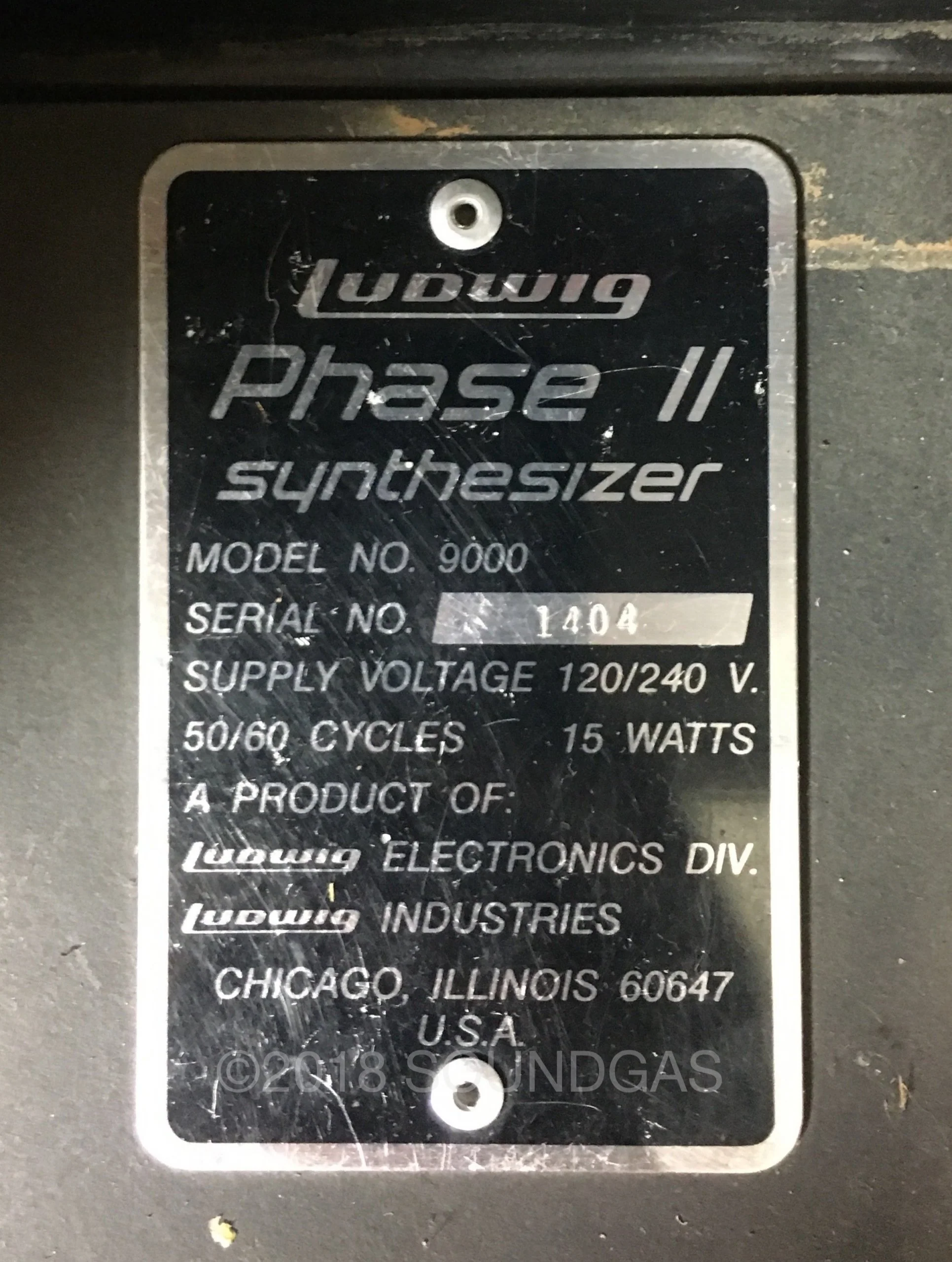 Ludwig Phase II Synthesizer - Image 11