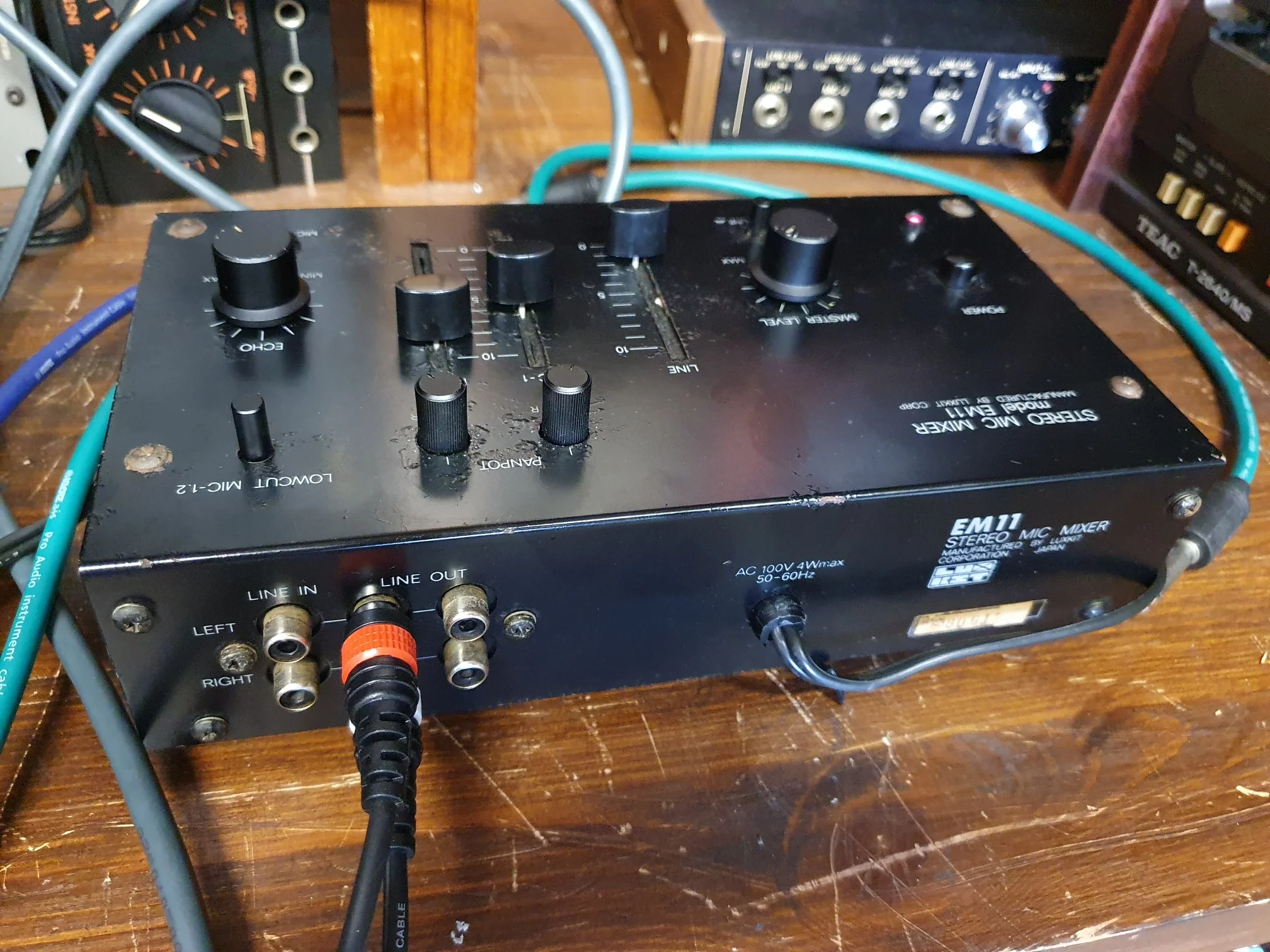 LuxKit EM11 Mic Mixer - MN3001 Reverb/Delay - Image 3