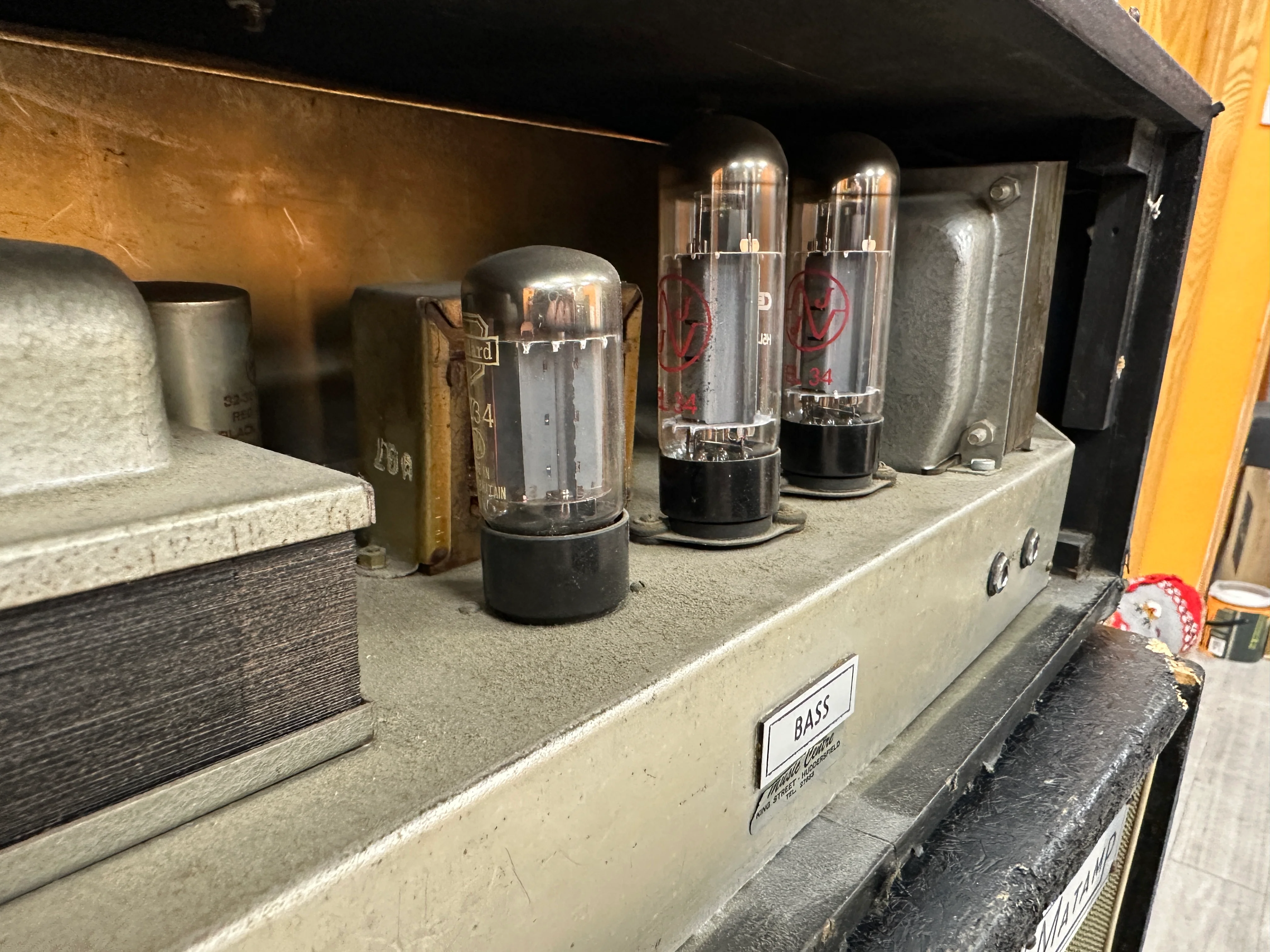 Matamp Series 2000 Vintage Bass Guitar Amp Head - Image 21