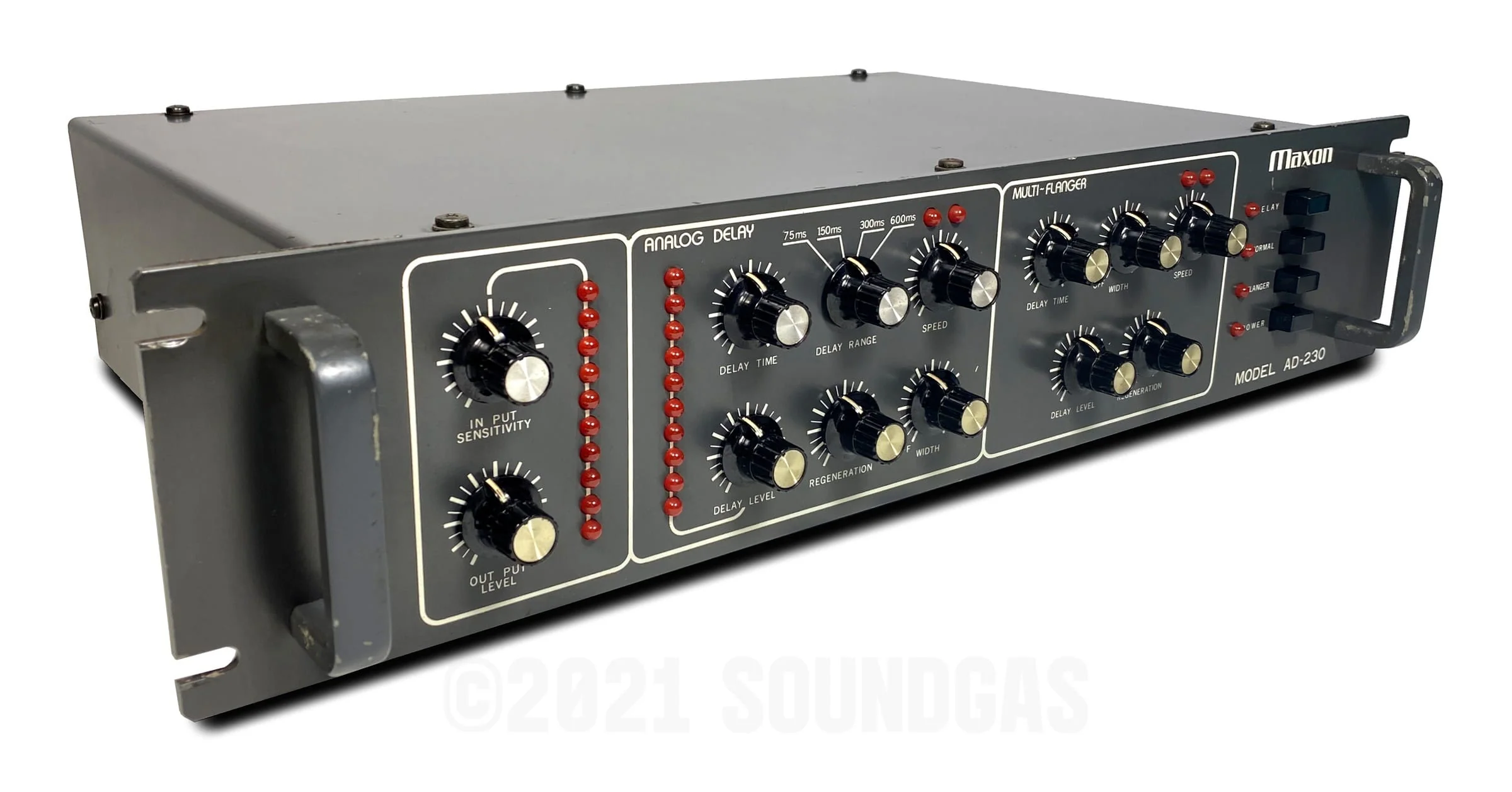 Maxon / Ibanez AD-230 Analogue Delay / Flanger - Image 4