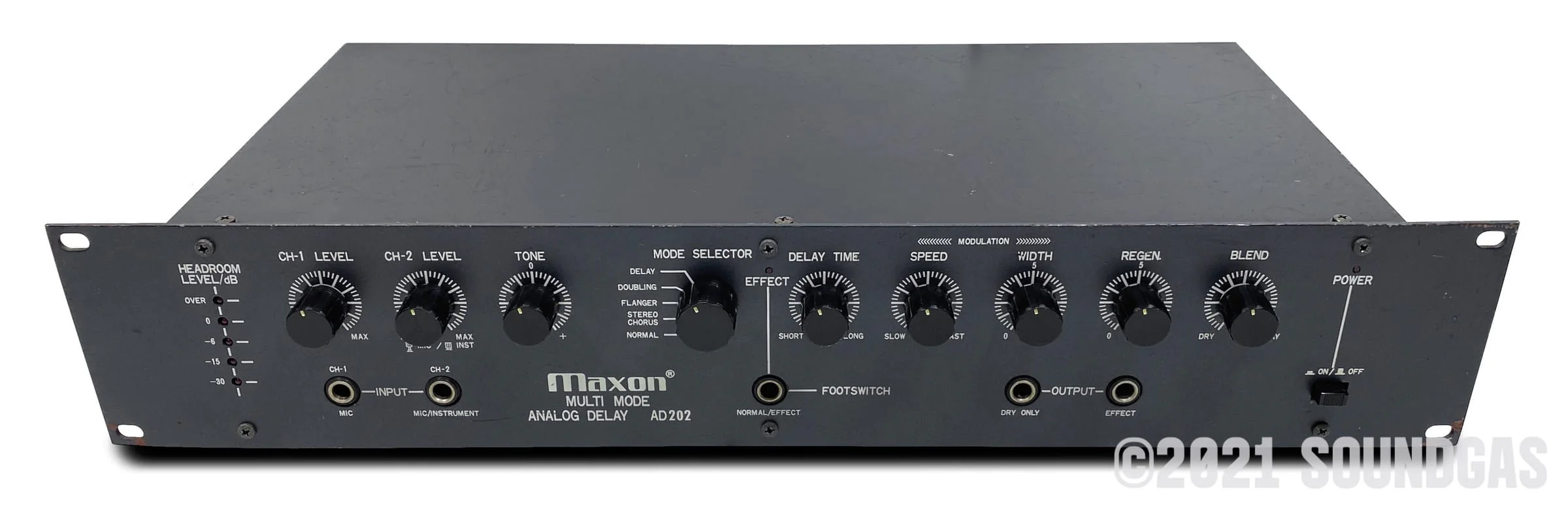 Maxon (Ibanez) AD202 Analog Delay - Image 7