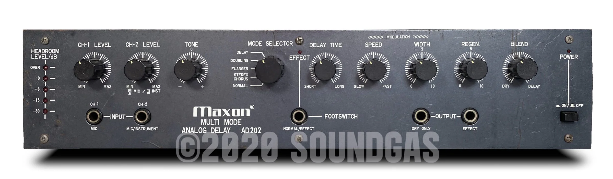 Maxon (Ibanez) AD202 Analog Delay - Image 3