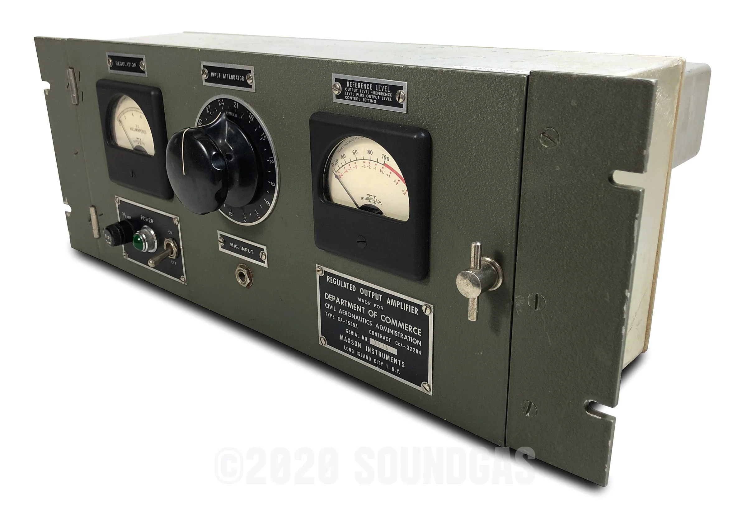 Maxson / Dept. of Commerce CA-1589A Valve Compressor - Image 3