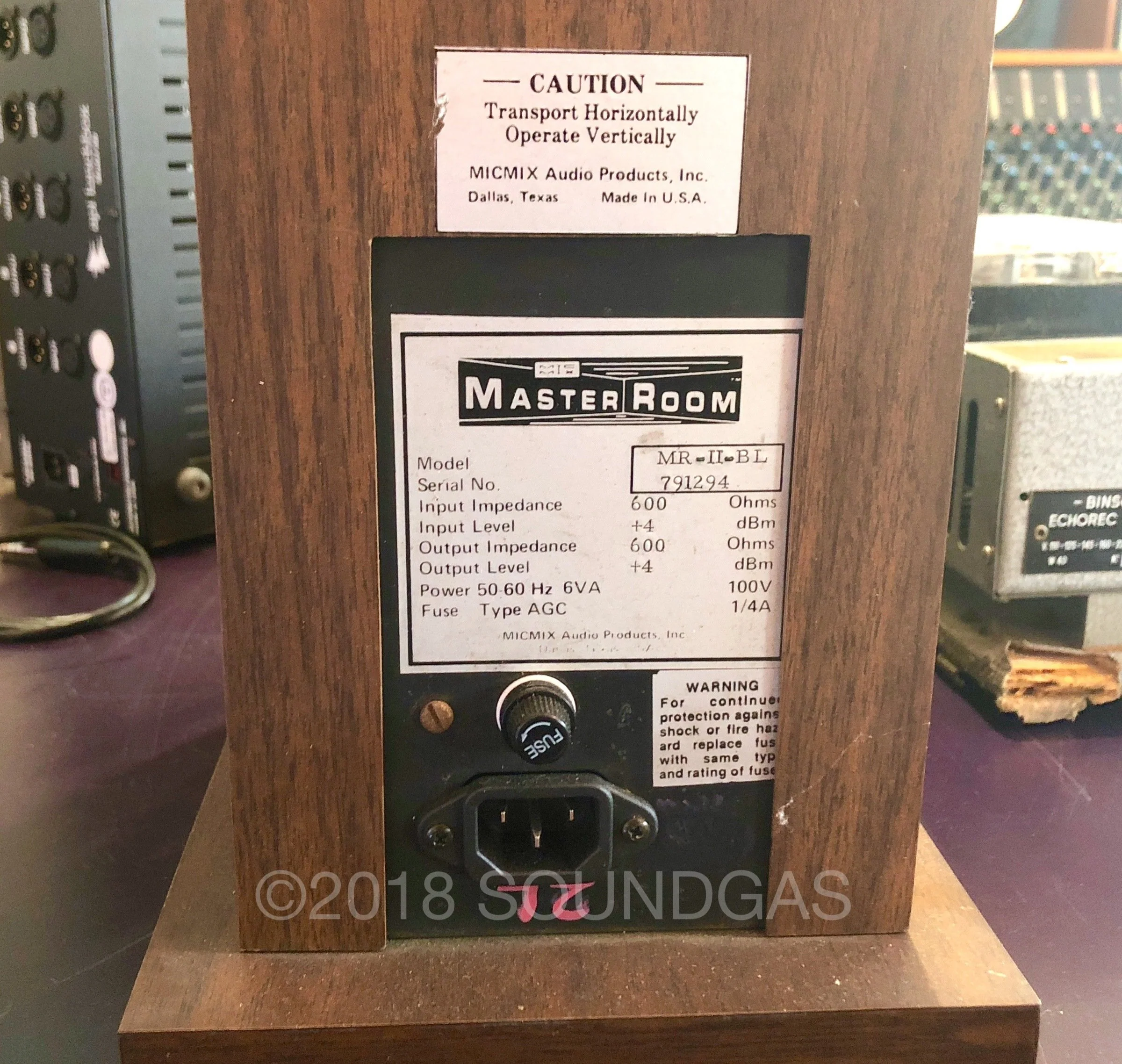 MicMix Master Room Reverb MR-II - Image 4