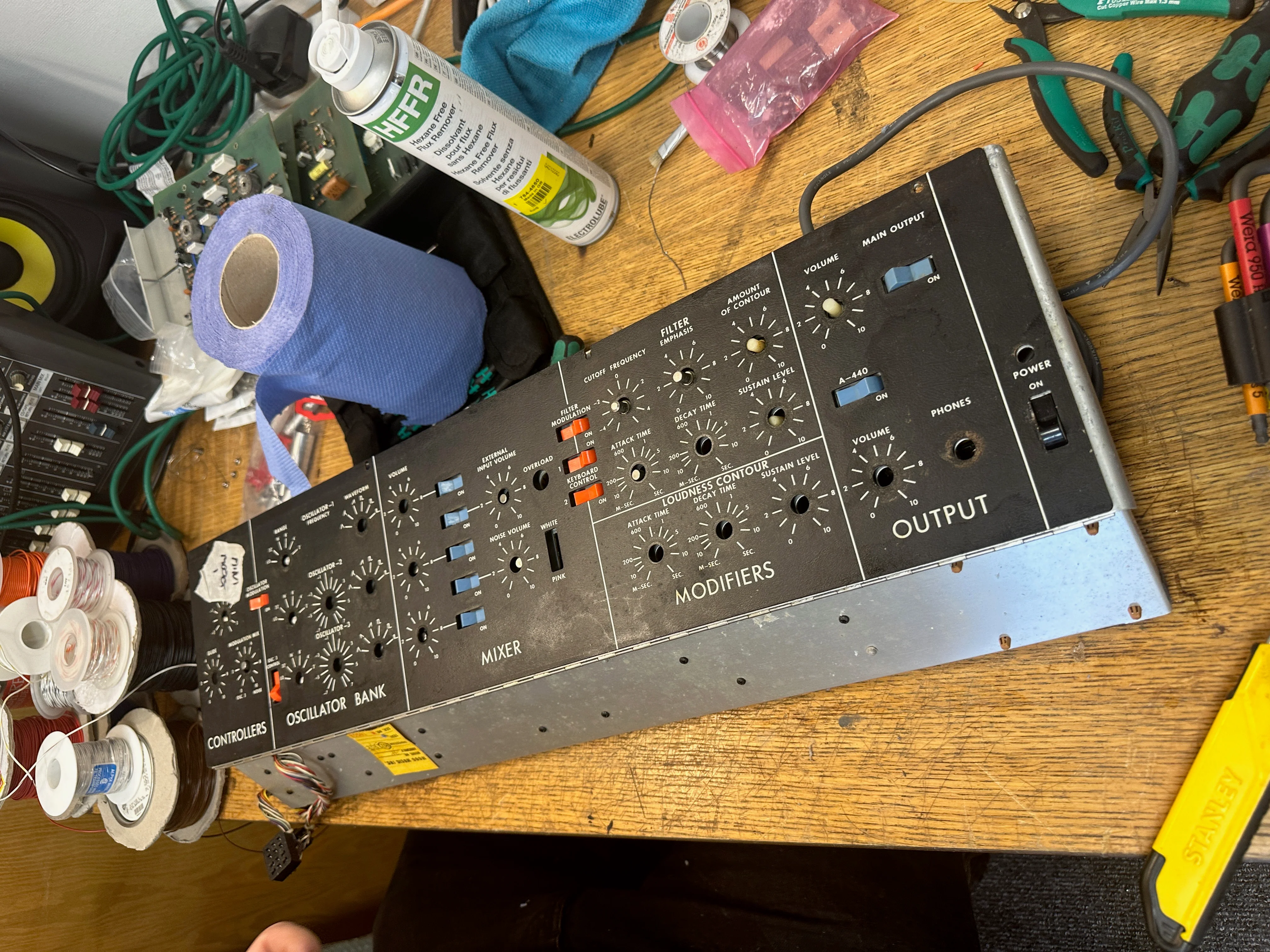 Moog Minimoog Model D 1979 Kenton MIDI - SN 10553 - Image 20