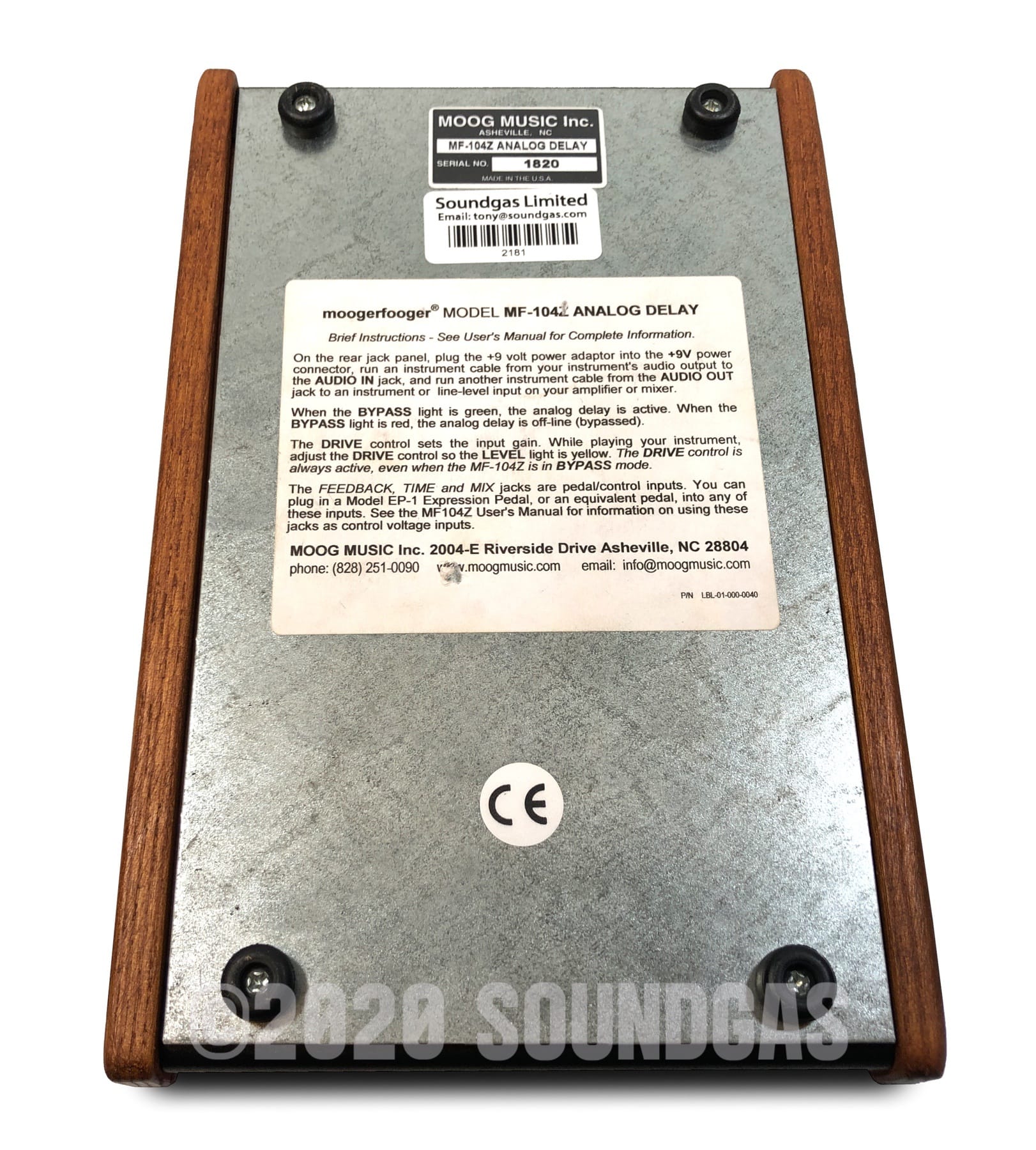 Moogerfooger Analog Delay MF-104Z - Image 6