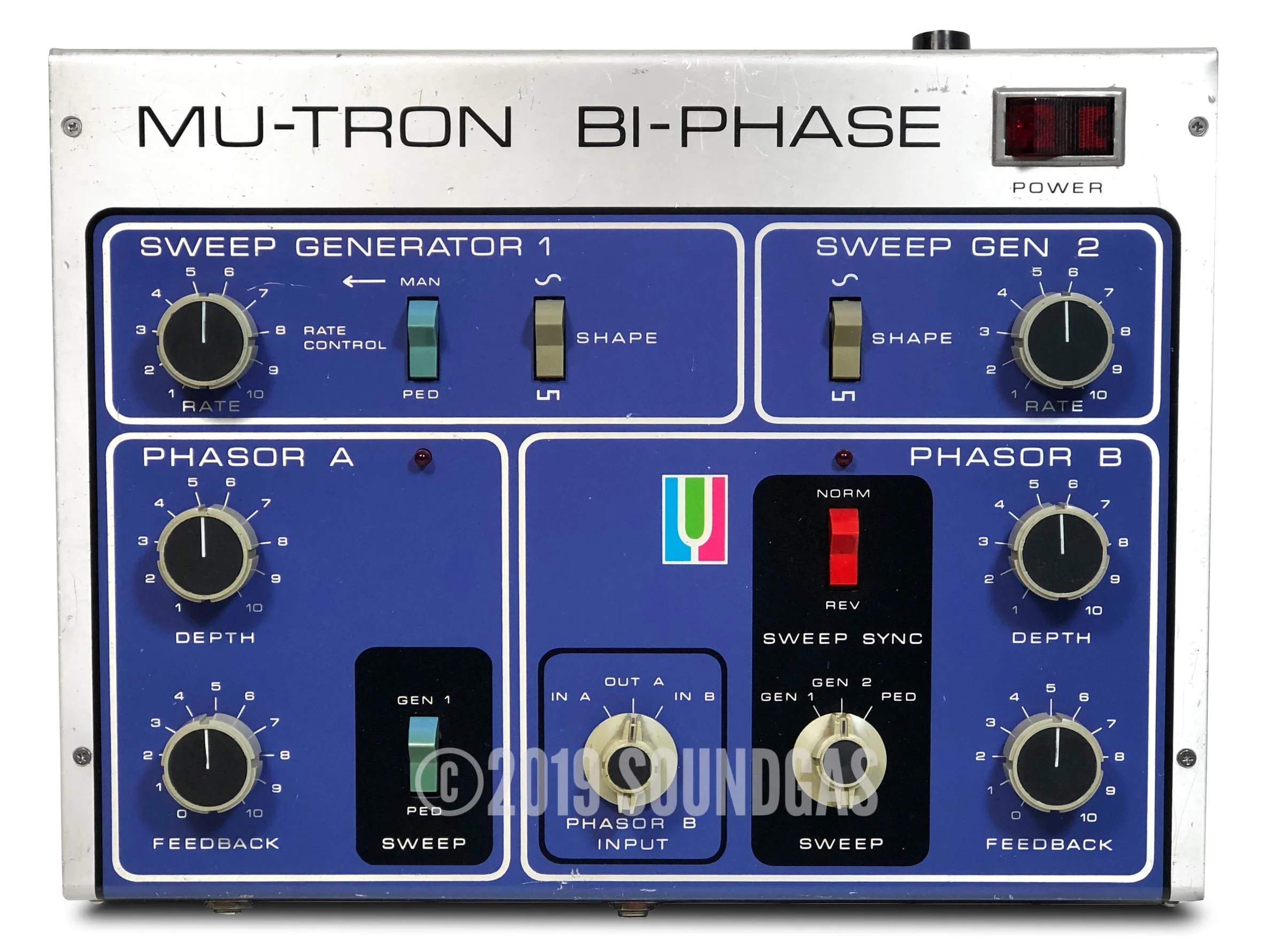 Musitronics Mu-Tron Bi-Phase &amp; C-100 Opti-Pot Pedal - Image 3