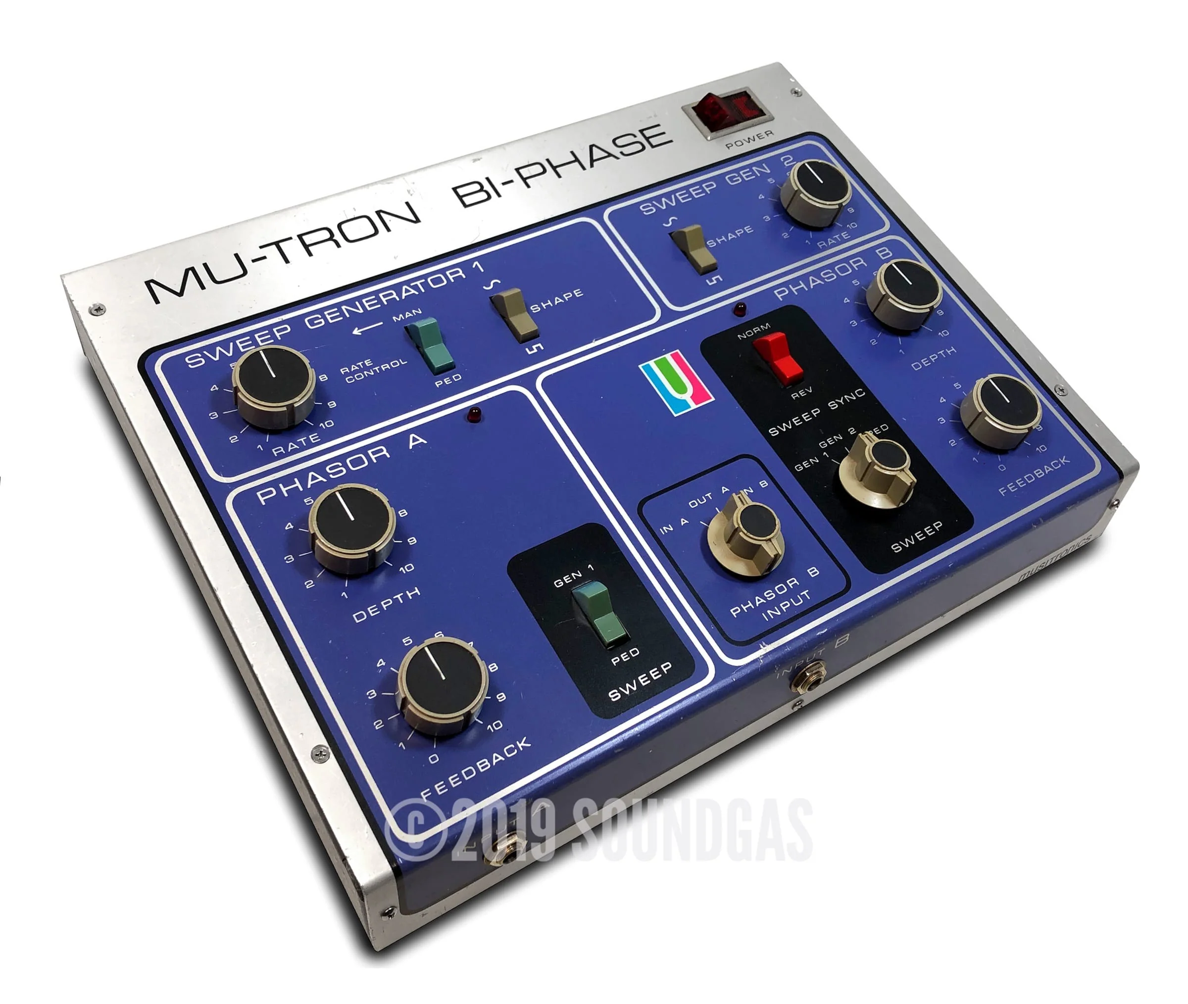Musitronics Mu-Tron Bi-Phase &amp; C-100 Opti-Pot Pedal - Image 5