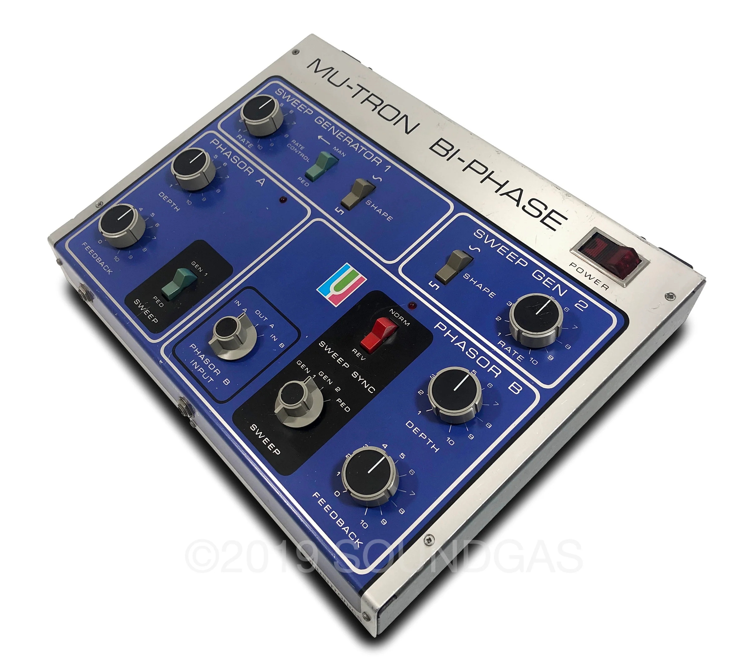 Musitronics Mu-Tron Bi-Phase &amp; C-100 Opti-Pot Pedal - Image 3