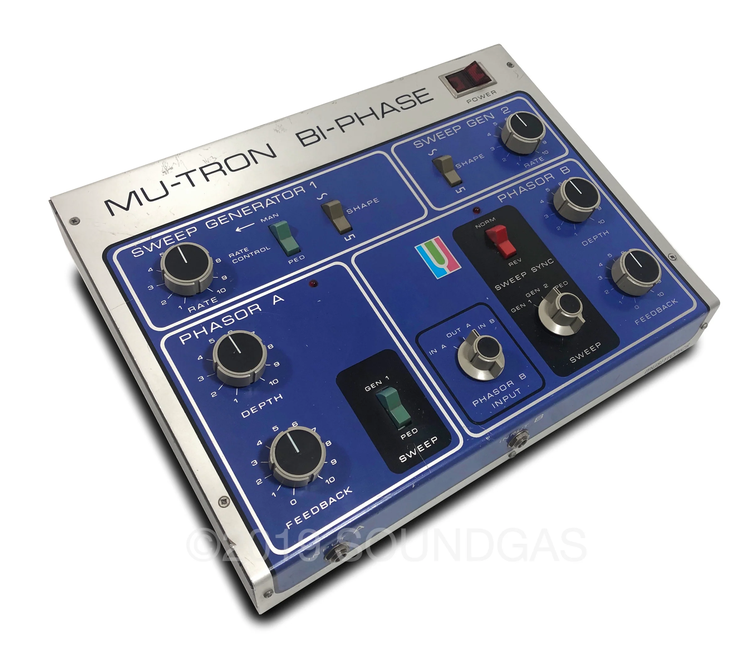 Musitronics Mu-Tron Bi-Phase &amp; C-100 Opti-Pot Pedal - Image 4