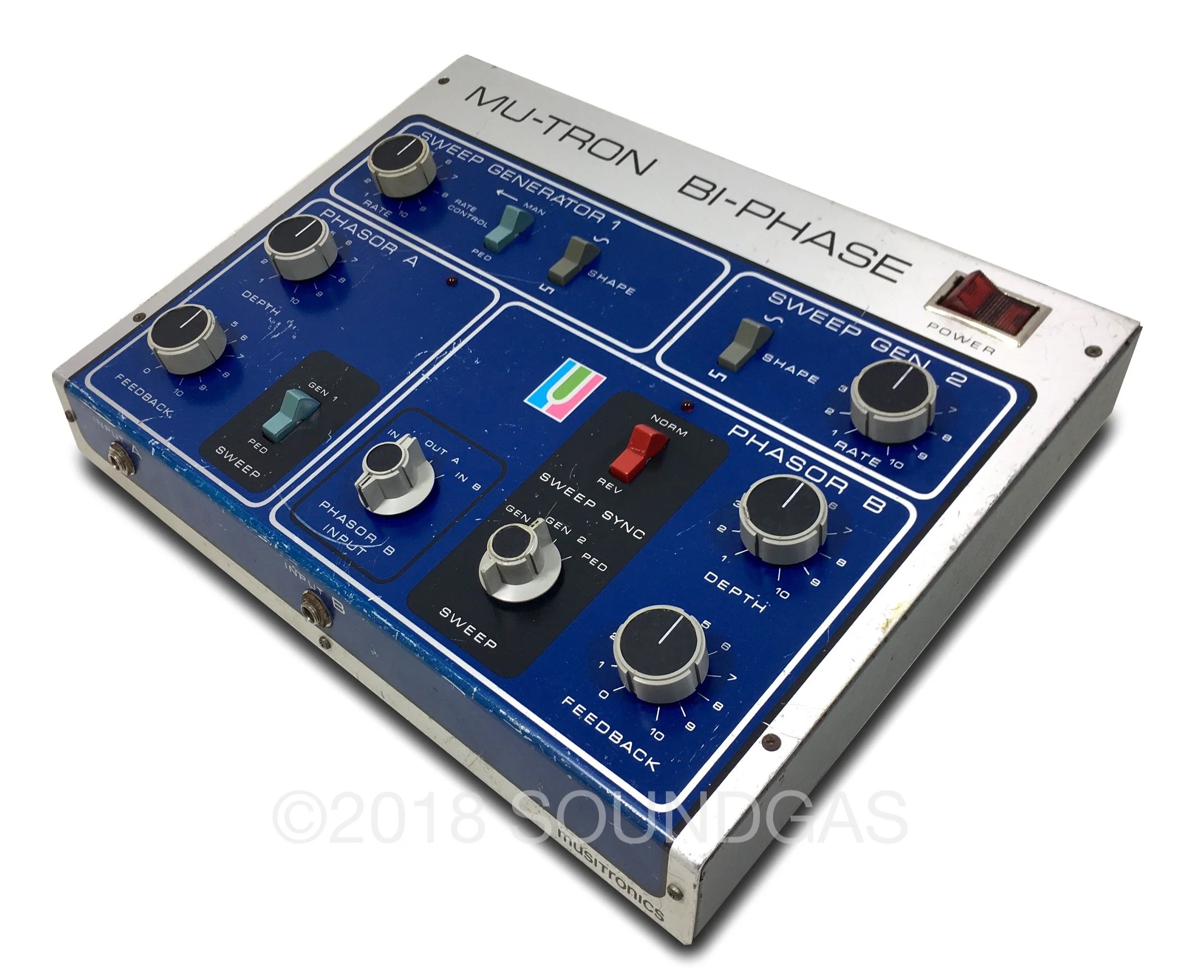 Musitronics Mu-Tron Bi-Phase with C-100 Opti-Pot Pedal - Image 5