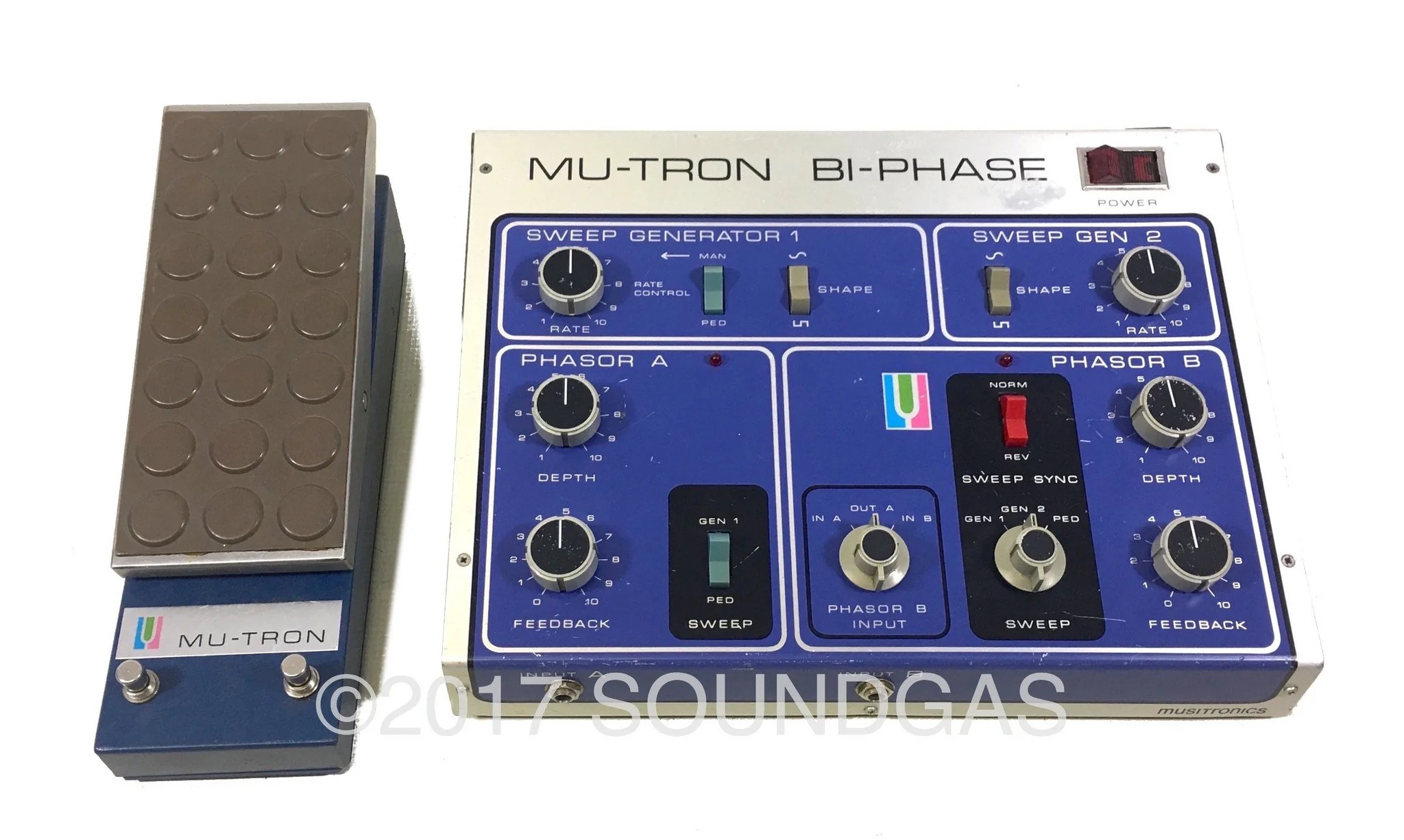 Musitronics Mu-Tron Bi-Phase with Opti-Pot Pedal - Image 9