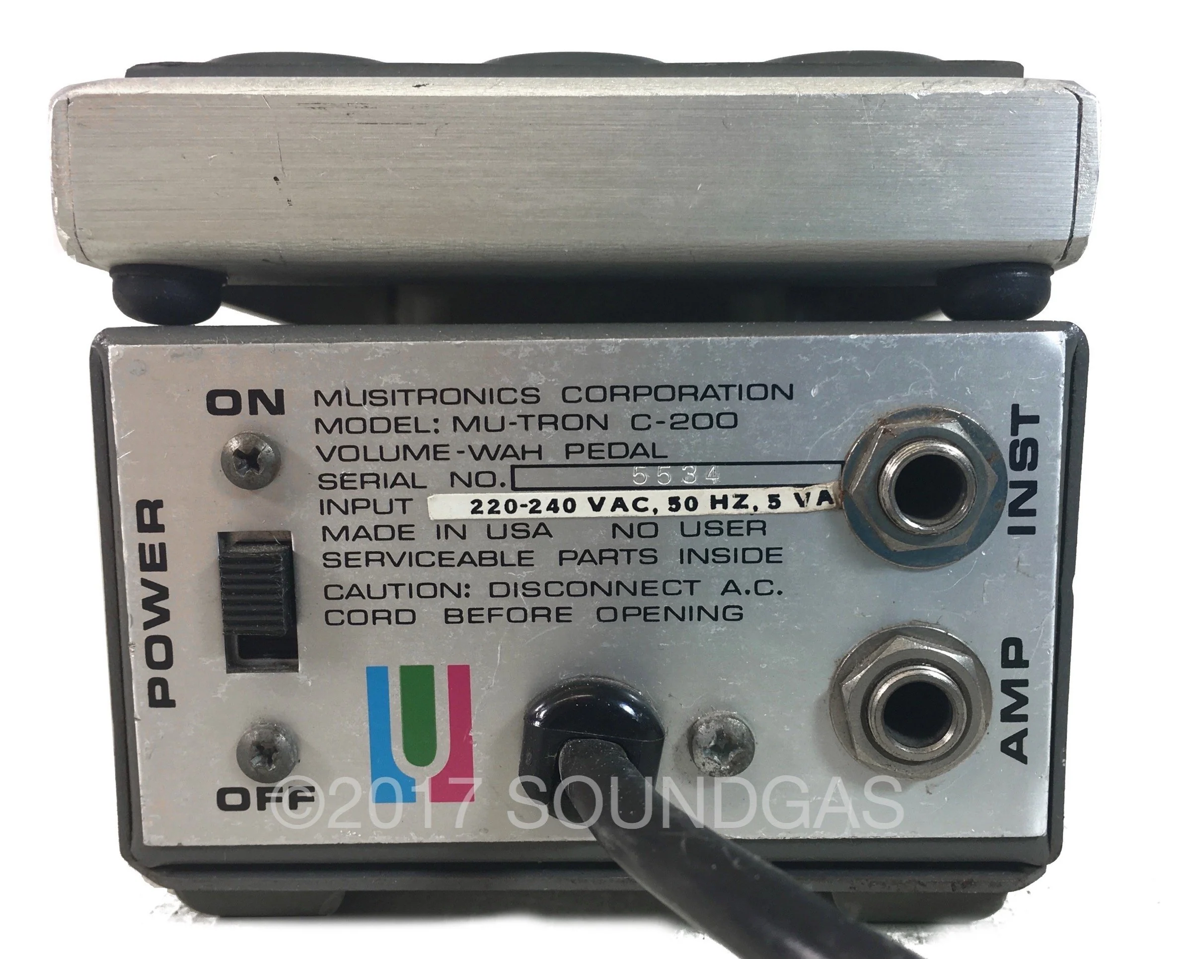 Musitronics Mu-Tron C-200 Volume Wah - Image 5