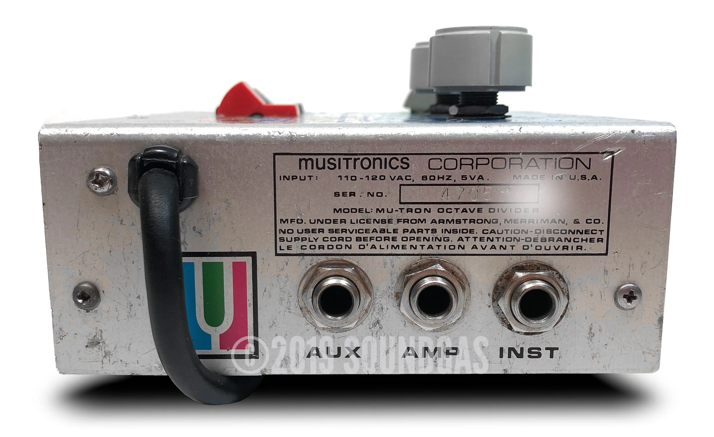 Musitronics Mu-Tron Octave Divider - Image 5
